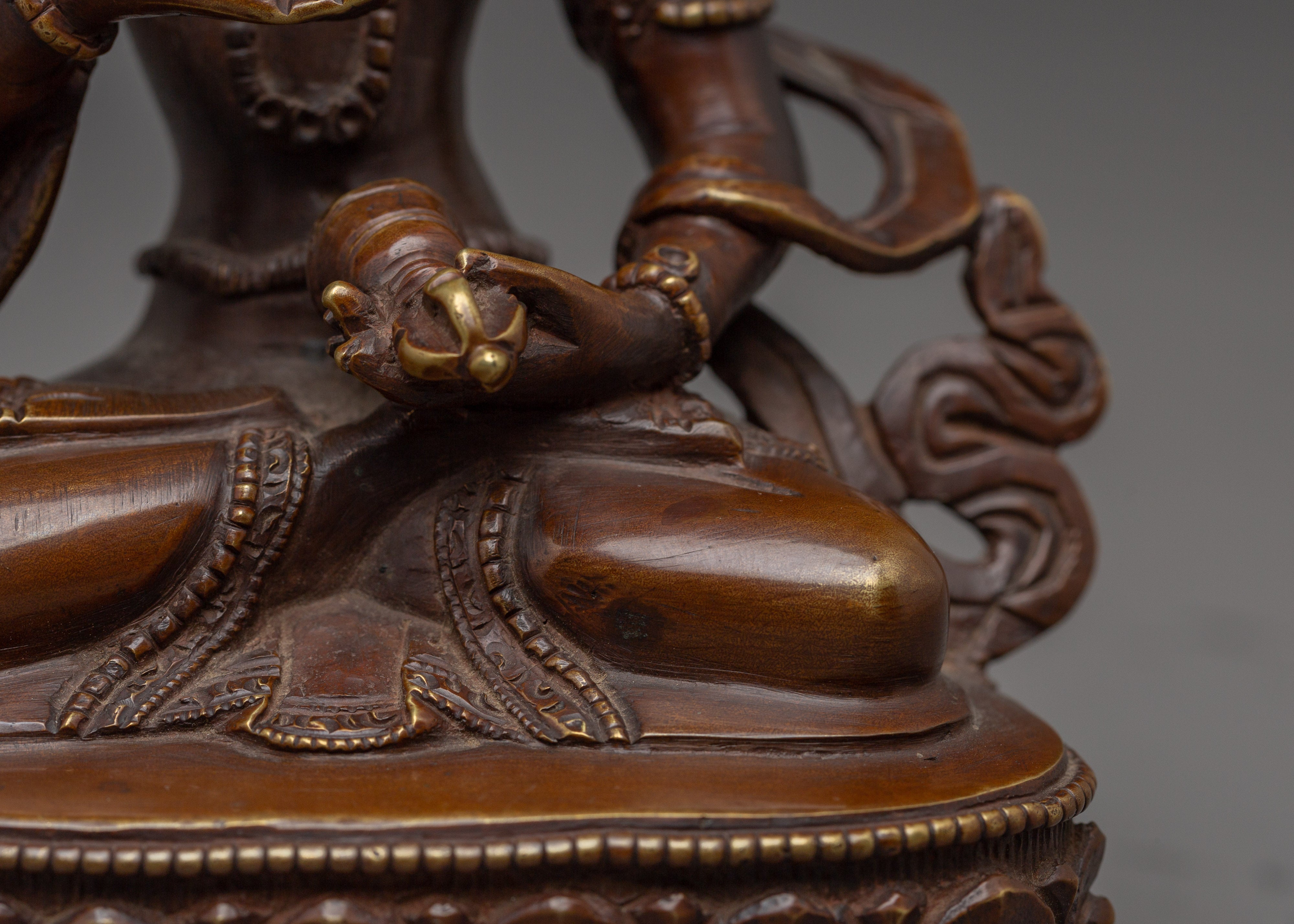 Handmade Purification Deity Vajrasattva Sculpture | Symbol of Purity