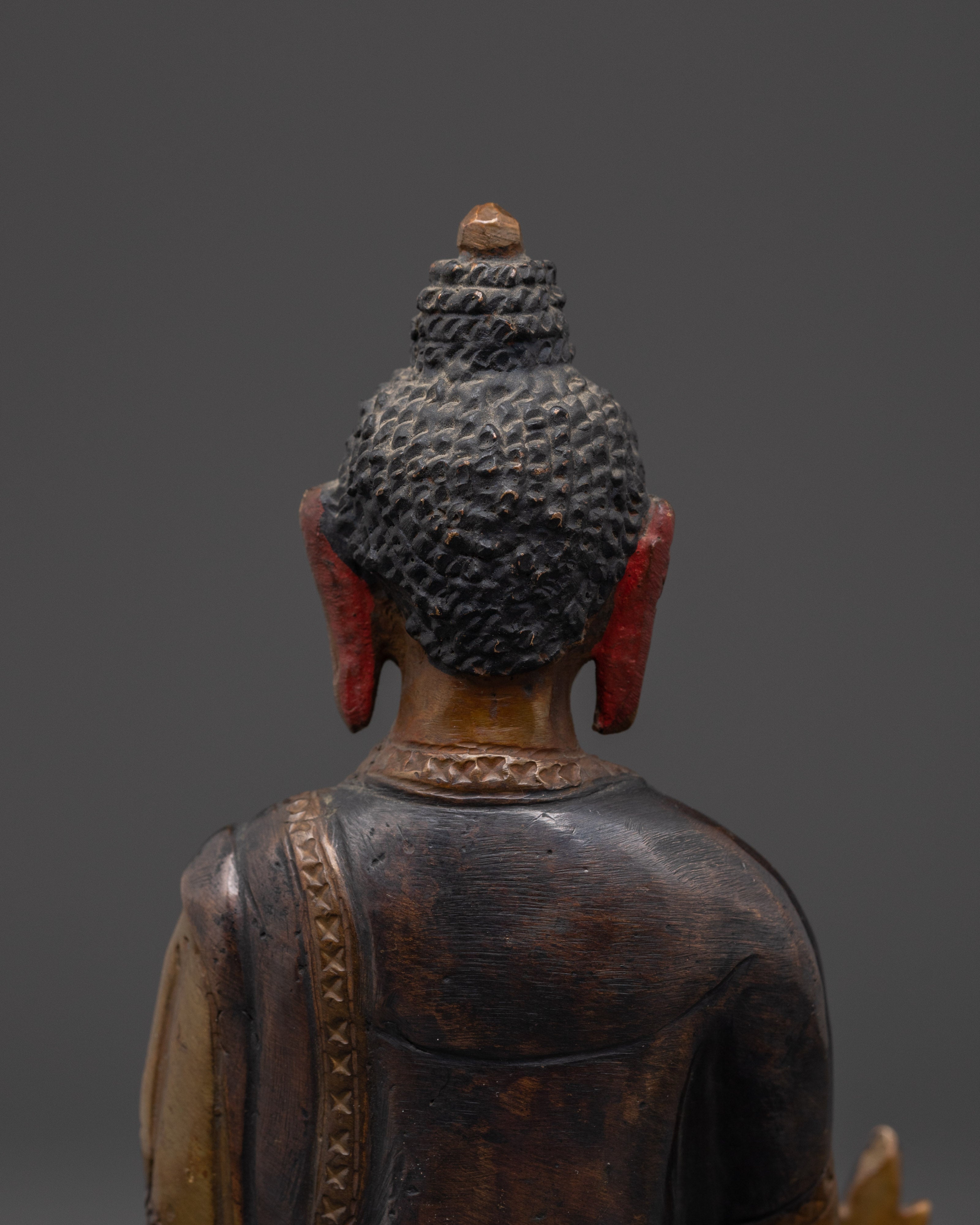 Buddhist Medicine Buddha (Bhaisajyaguru) Figurine | Symbol of Healing and Compassion
