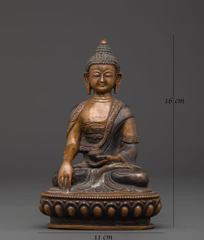 Buddhist Teacher Shakyamuni Buddha Statue | Symbol of Enlightenment and Wisdom
