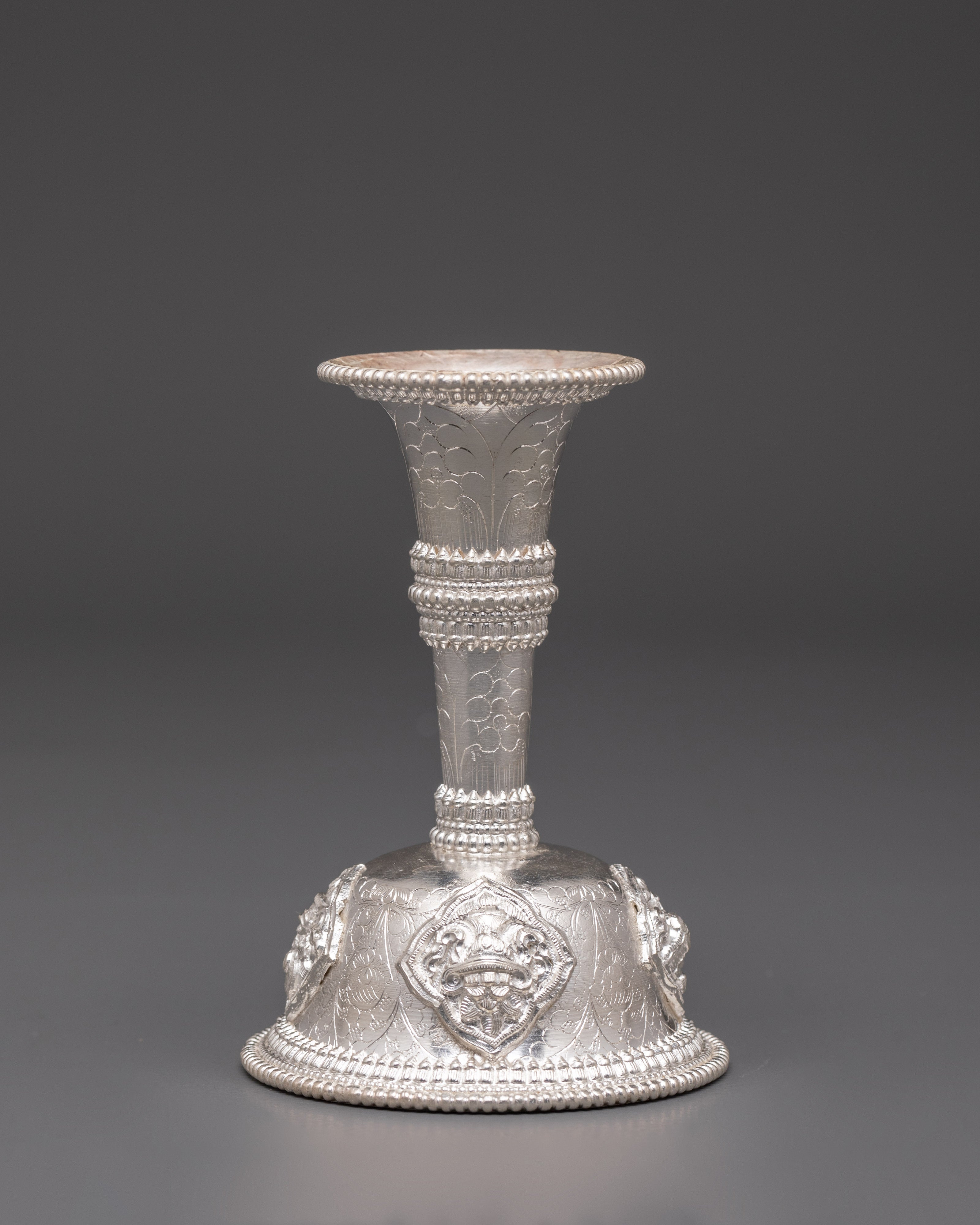 Himalayan Buddhist Serkyem Offering Set | Tibetan Ritual Offering Vessel