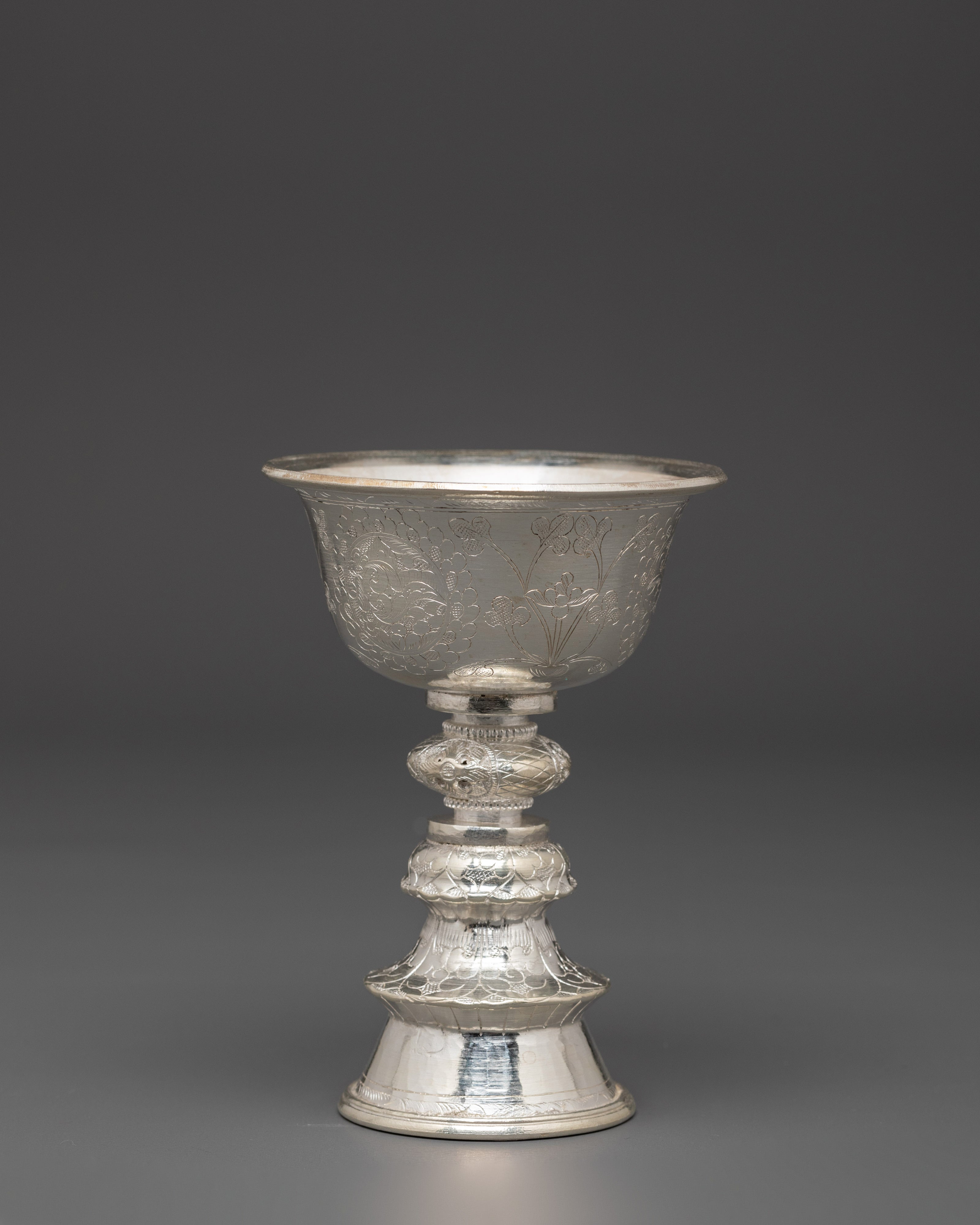 Silver Ritual Lamp | Enlightenment, and Spiritual Clarity