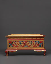 Tibetan Wooden Incense Burner | Buddhist Alter