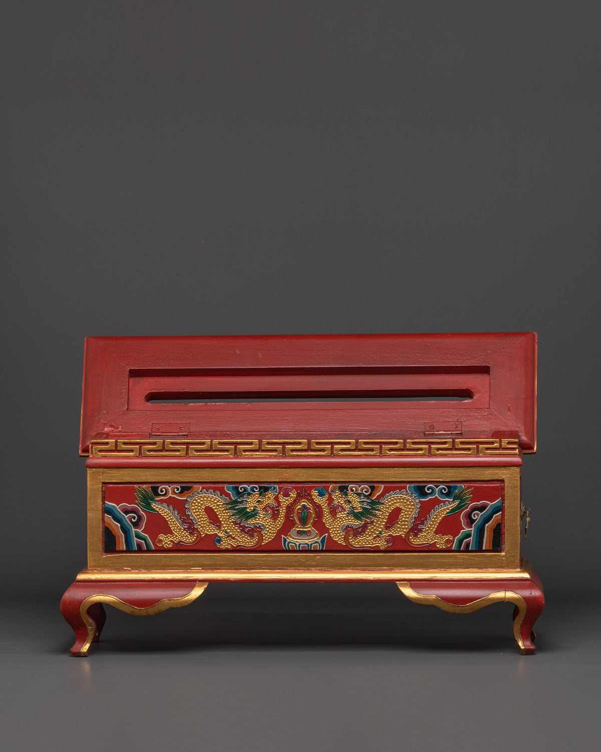 Tibetan Wooden Incense Burner | Buddhist Alter