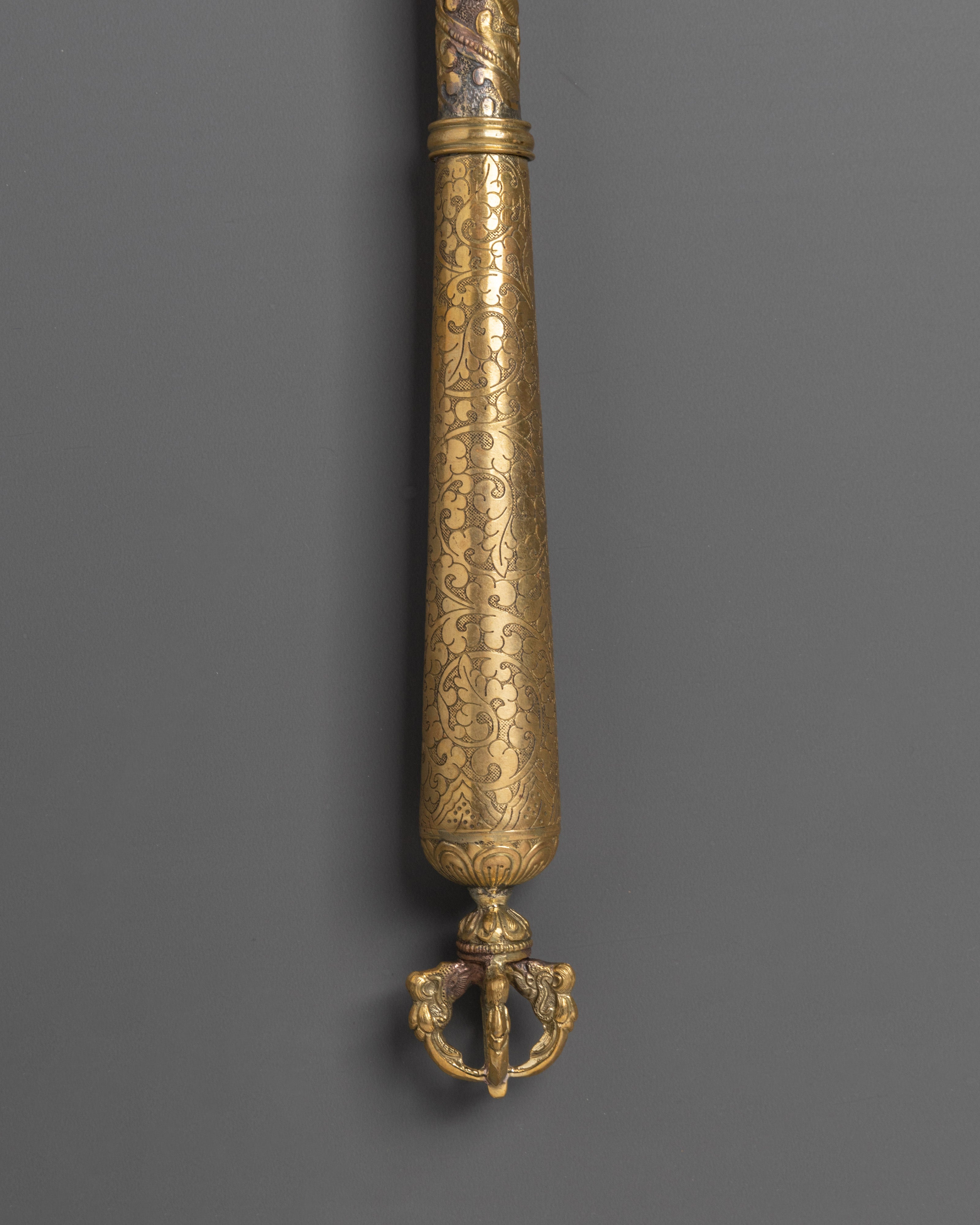 Tibetan Gangsa and Ganglu Set | Buddhist Ceremonial Altar Set