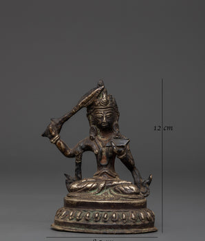 Boddhisattva Manjushri Sculpture | Symbol Of Enlightened wisdom
