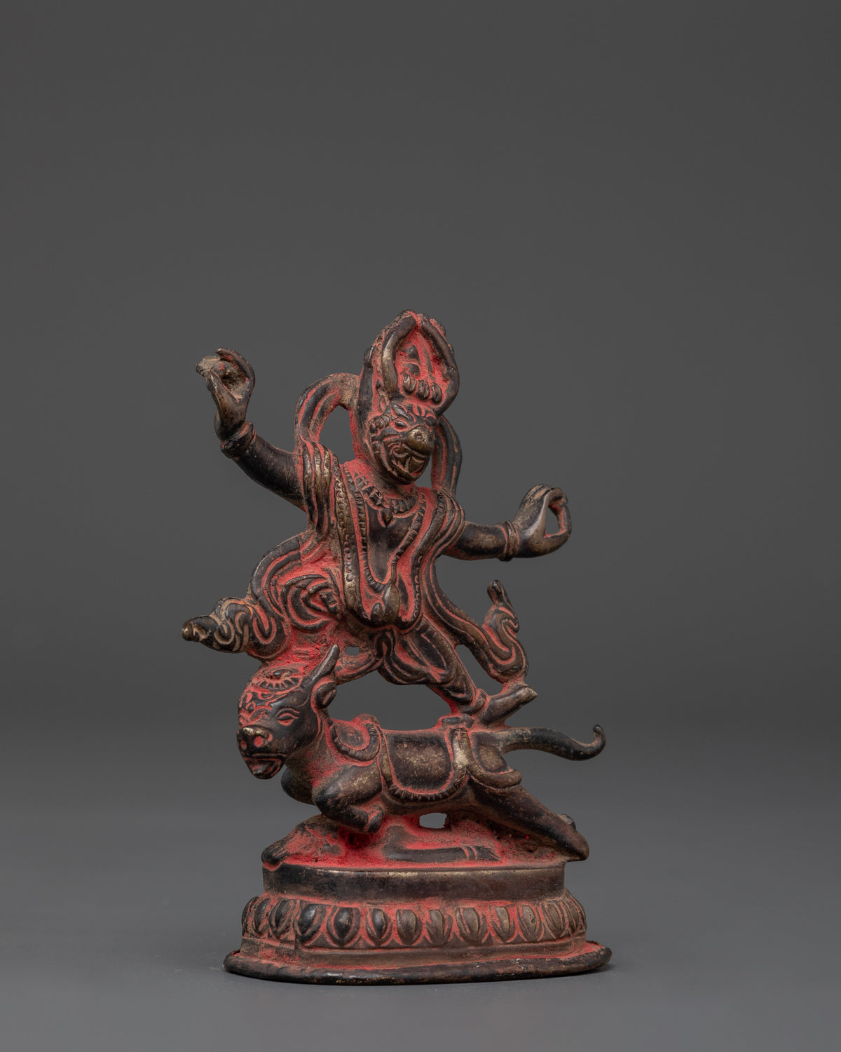 Sacred Yamantaka Sculpture | Spiritual Idol for Meditation