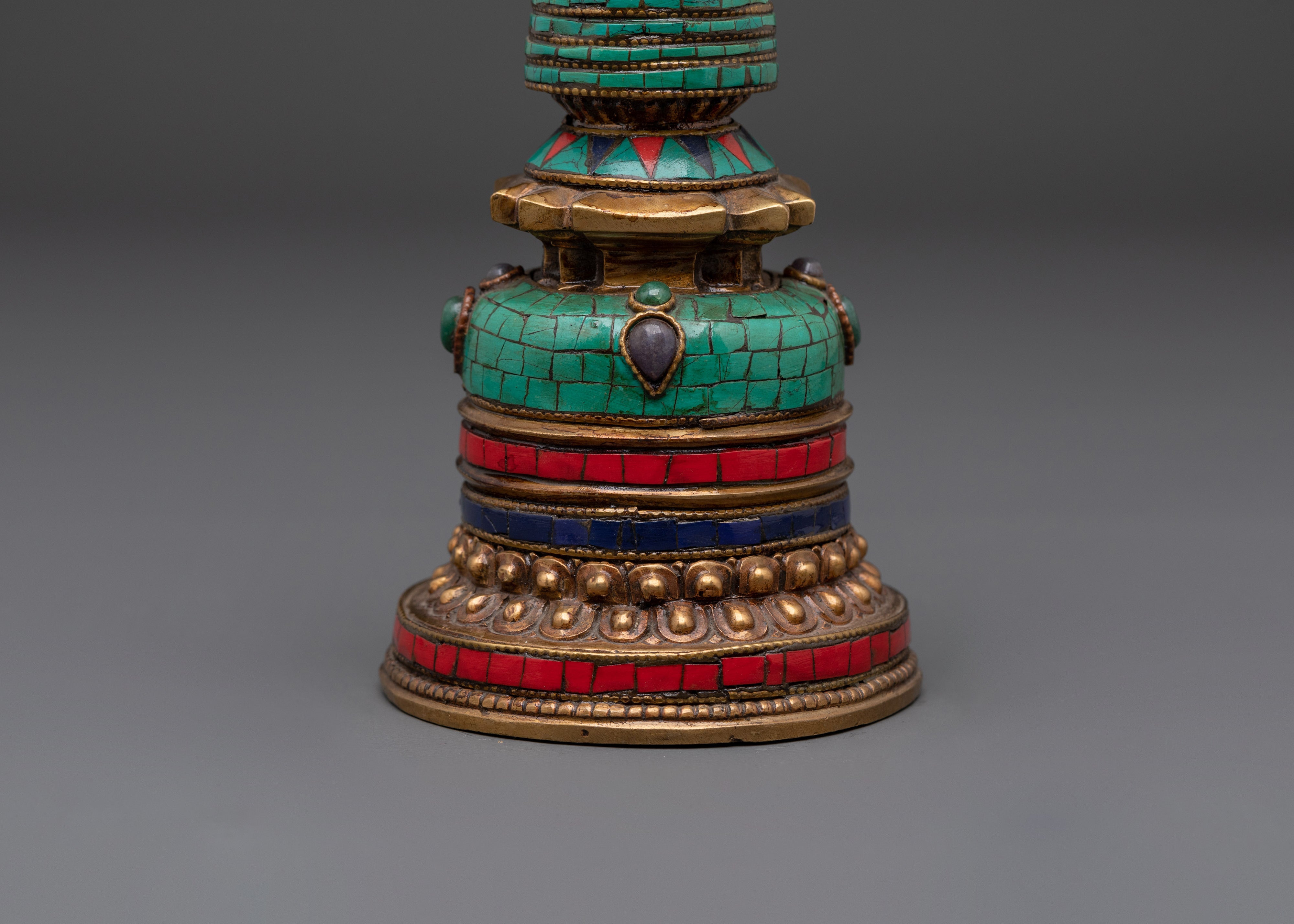 Tibetan Stupa for Meditation | Handcrafted Sacred Art for Spiritual Practice
