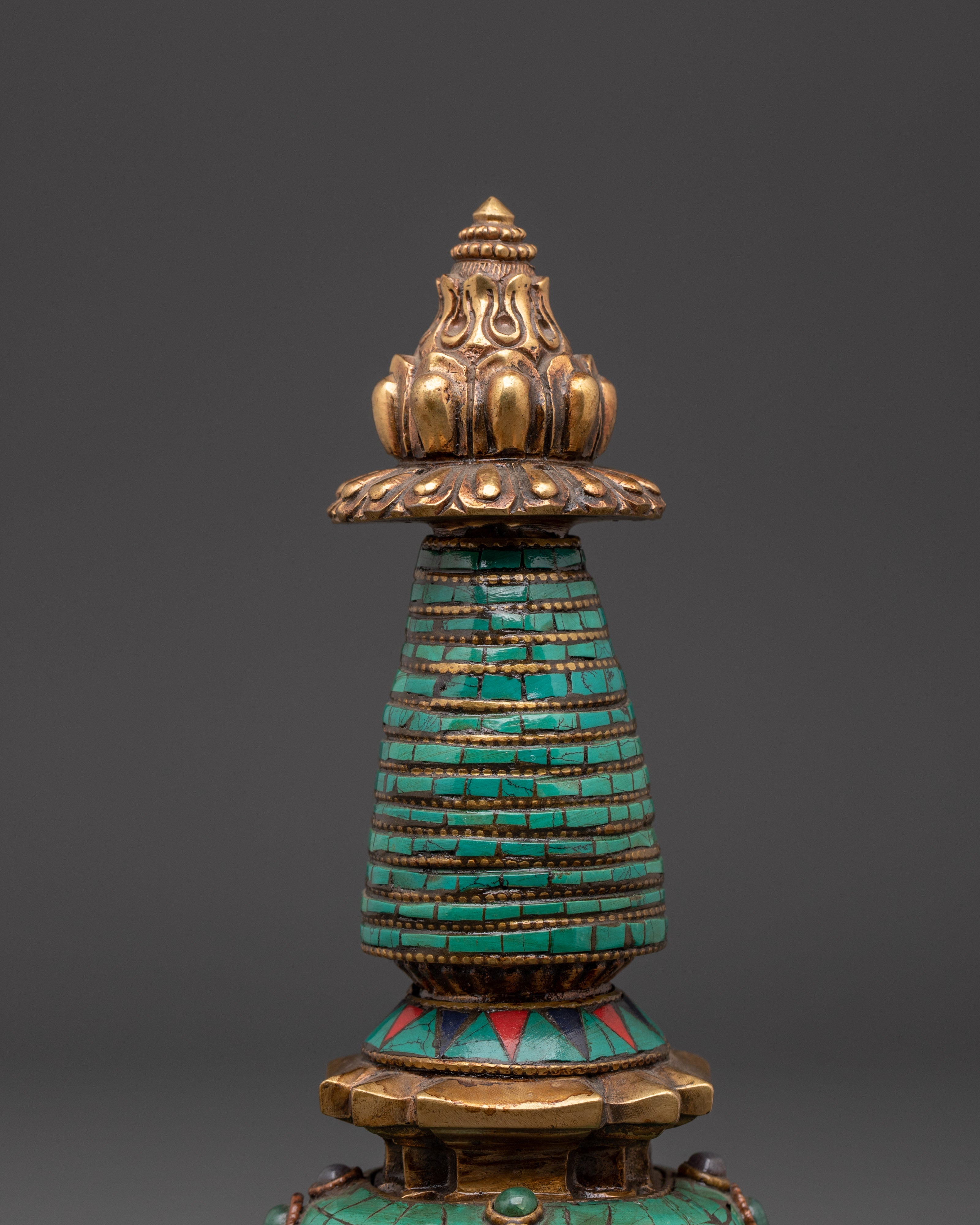 Tibetan Stupa for Meditation | Handcrafted Sacred Art for Spiritual Practice