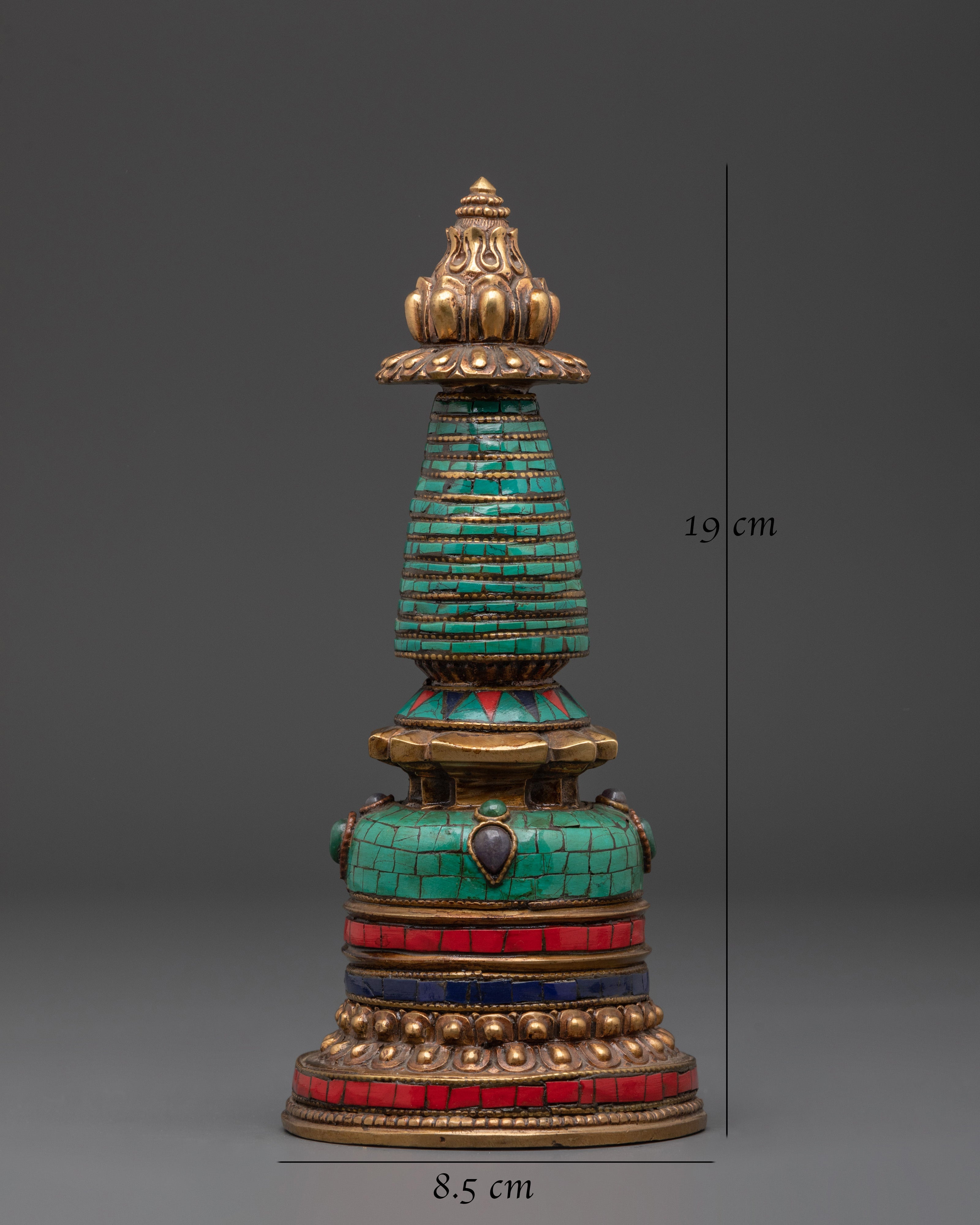 Tibetan Stupa for Meditation | Handcrafted Sacred Art for Spiritual Practice