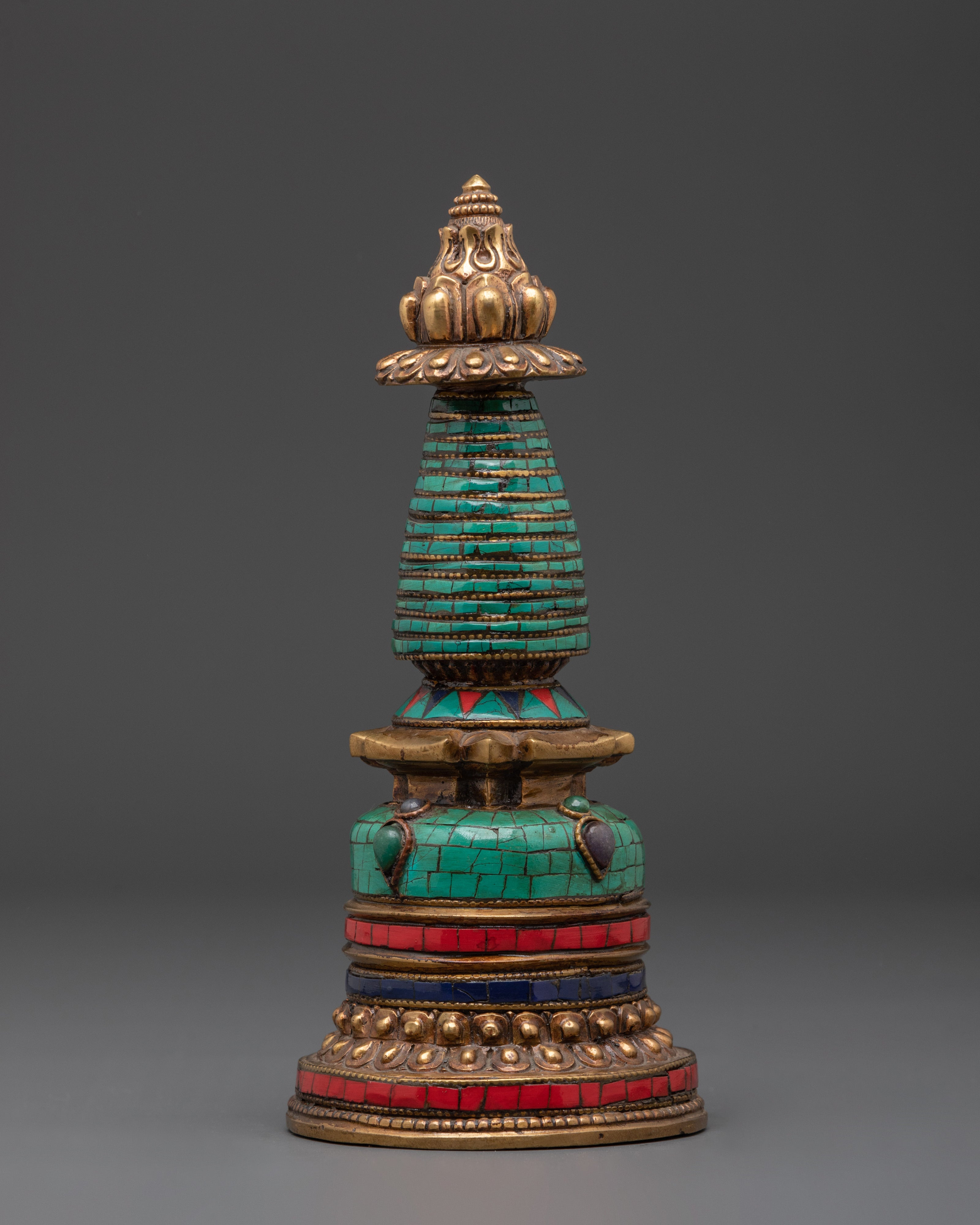 Tibetan Stupa for Meditation | Handcrafted Sacred Art for Spiritual Practice