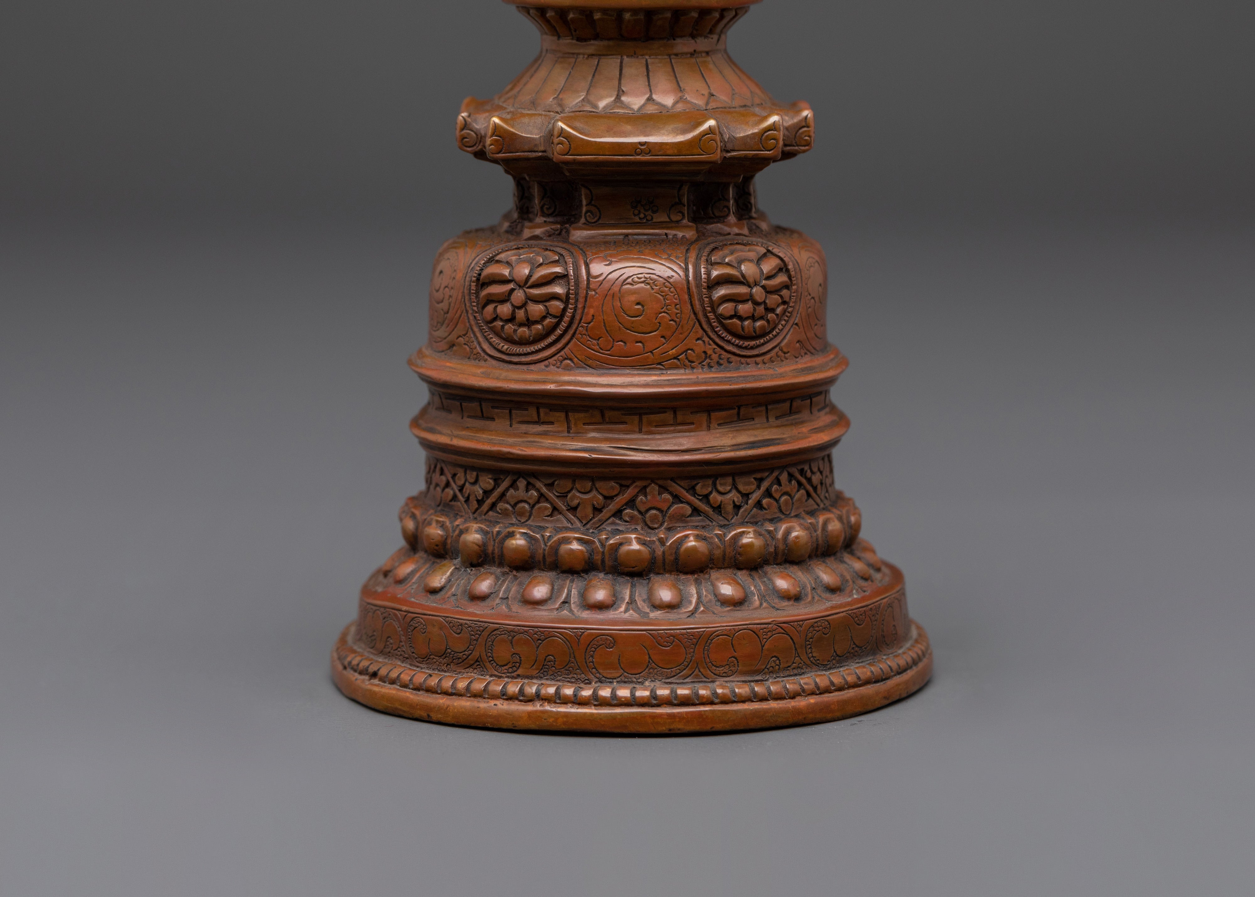 Handcrafted Traditional Stupa with Spiritual Symbolism