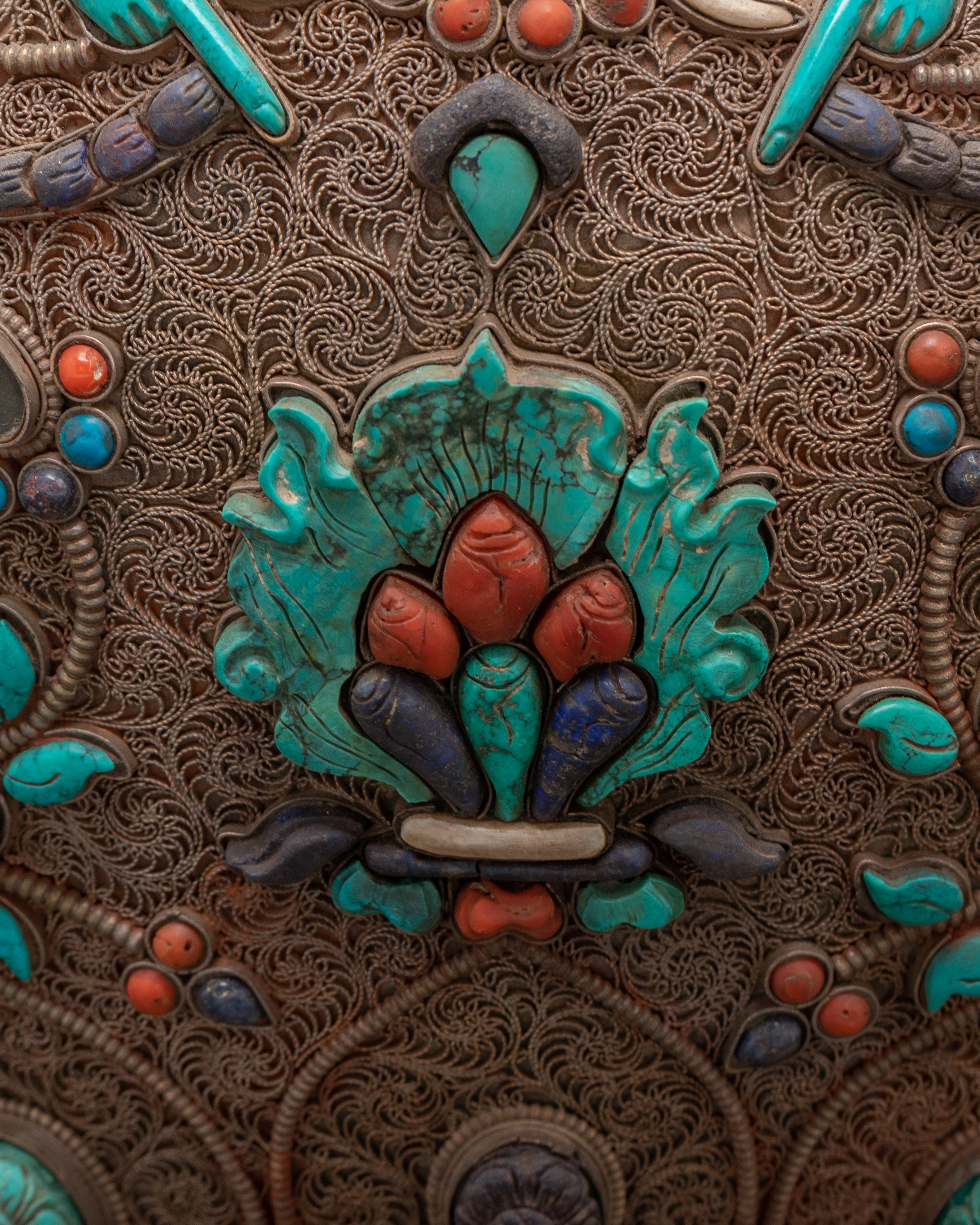 Buddhist Life vase | Sacred Ritual Vase for Meditation