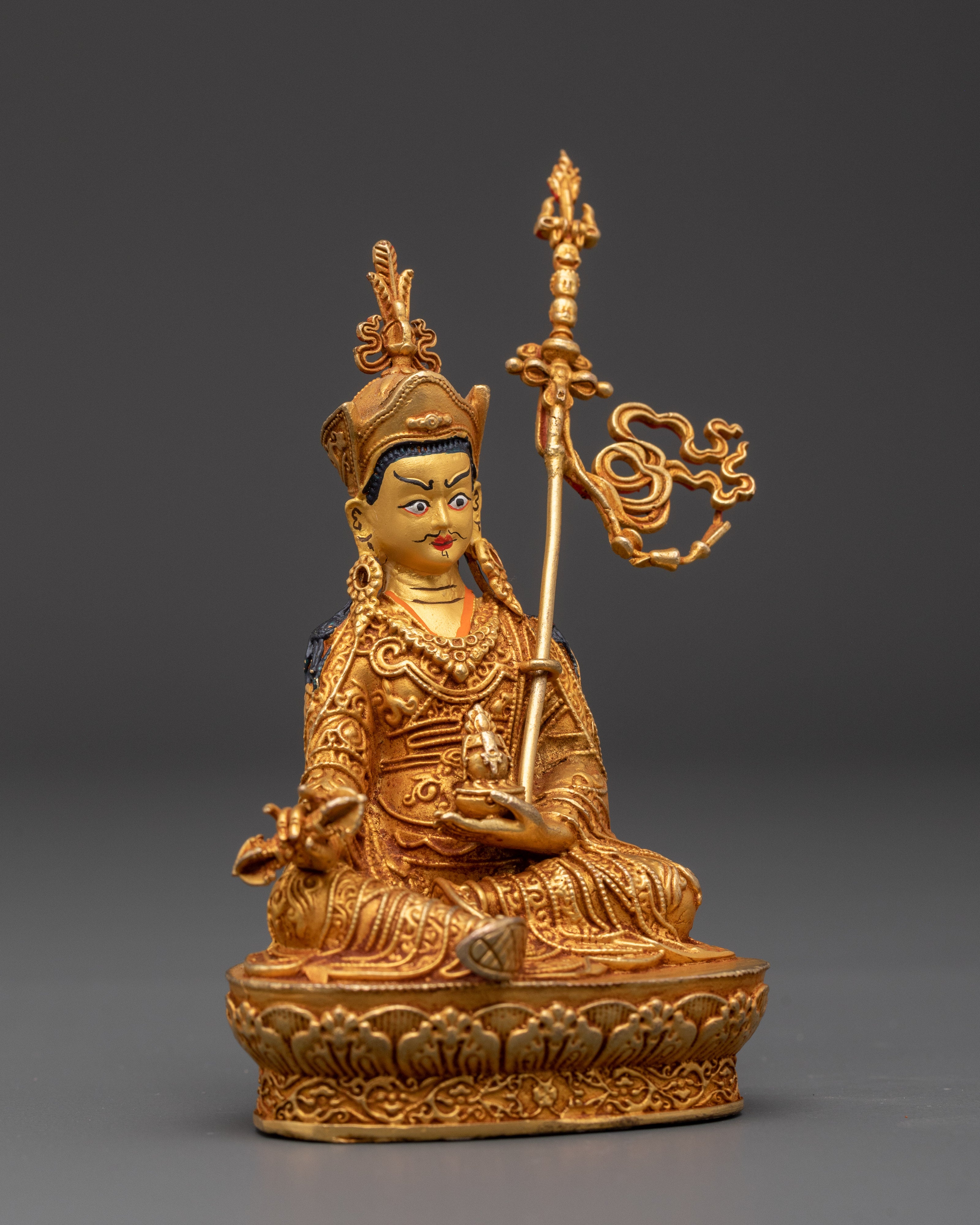 Spiritual Protection Deity Guru Rinpoche Statue | Divine Protection