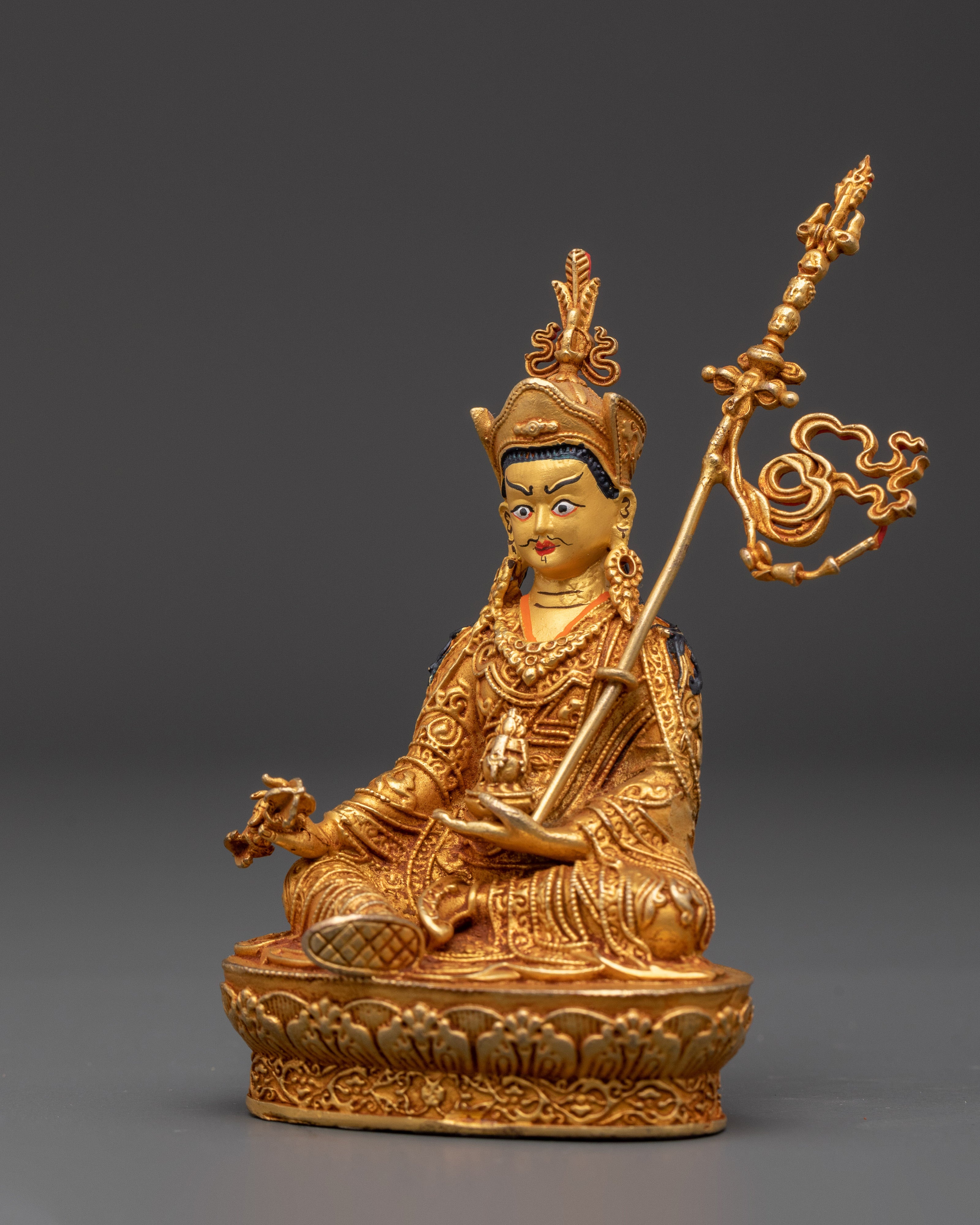 Spiritual Protection Deity Guru Rinpoche Statue | Divine Protection
