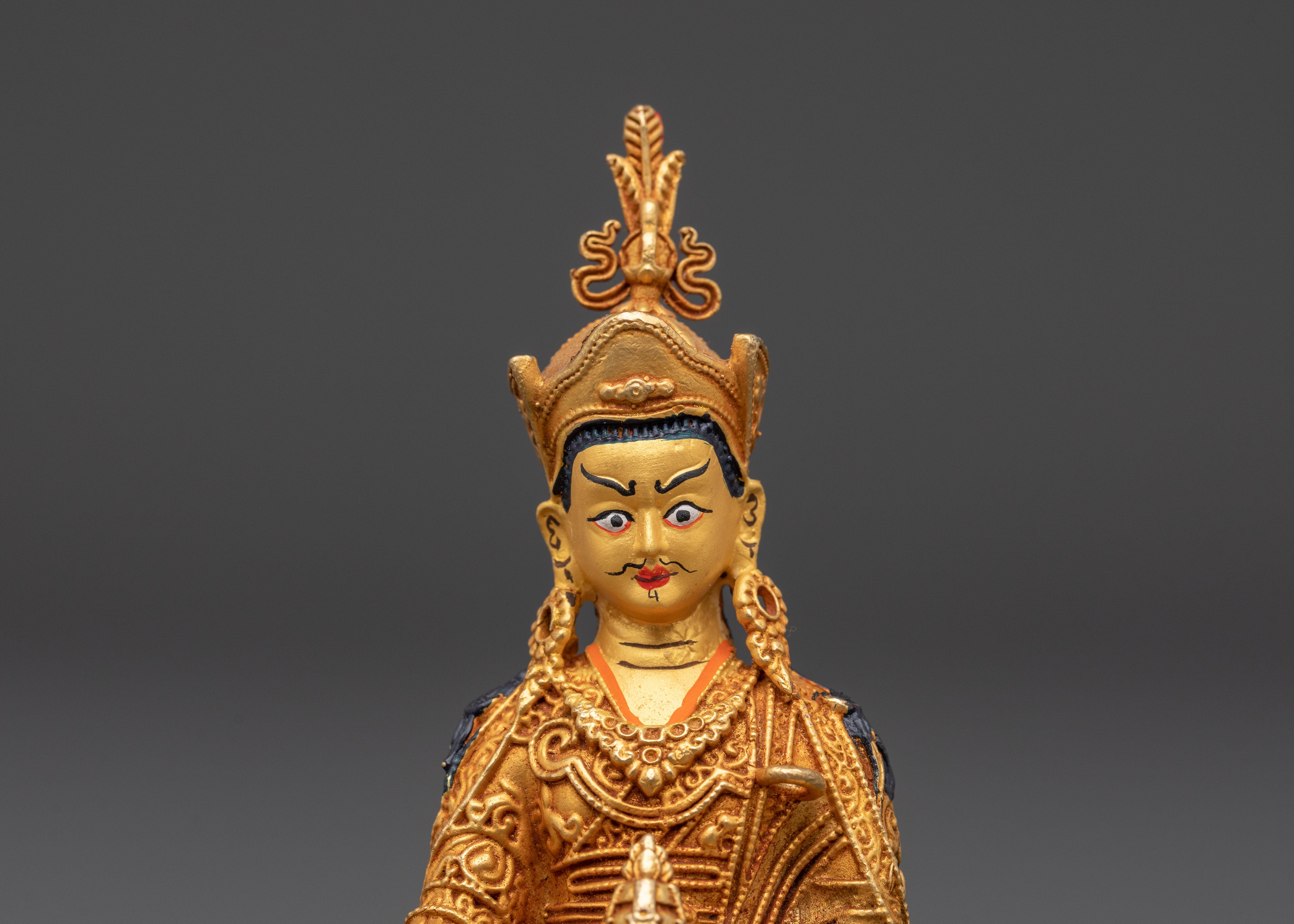 Spiritual Protection Deity Guru Rinpoche Statue | Divine Protection