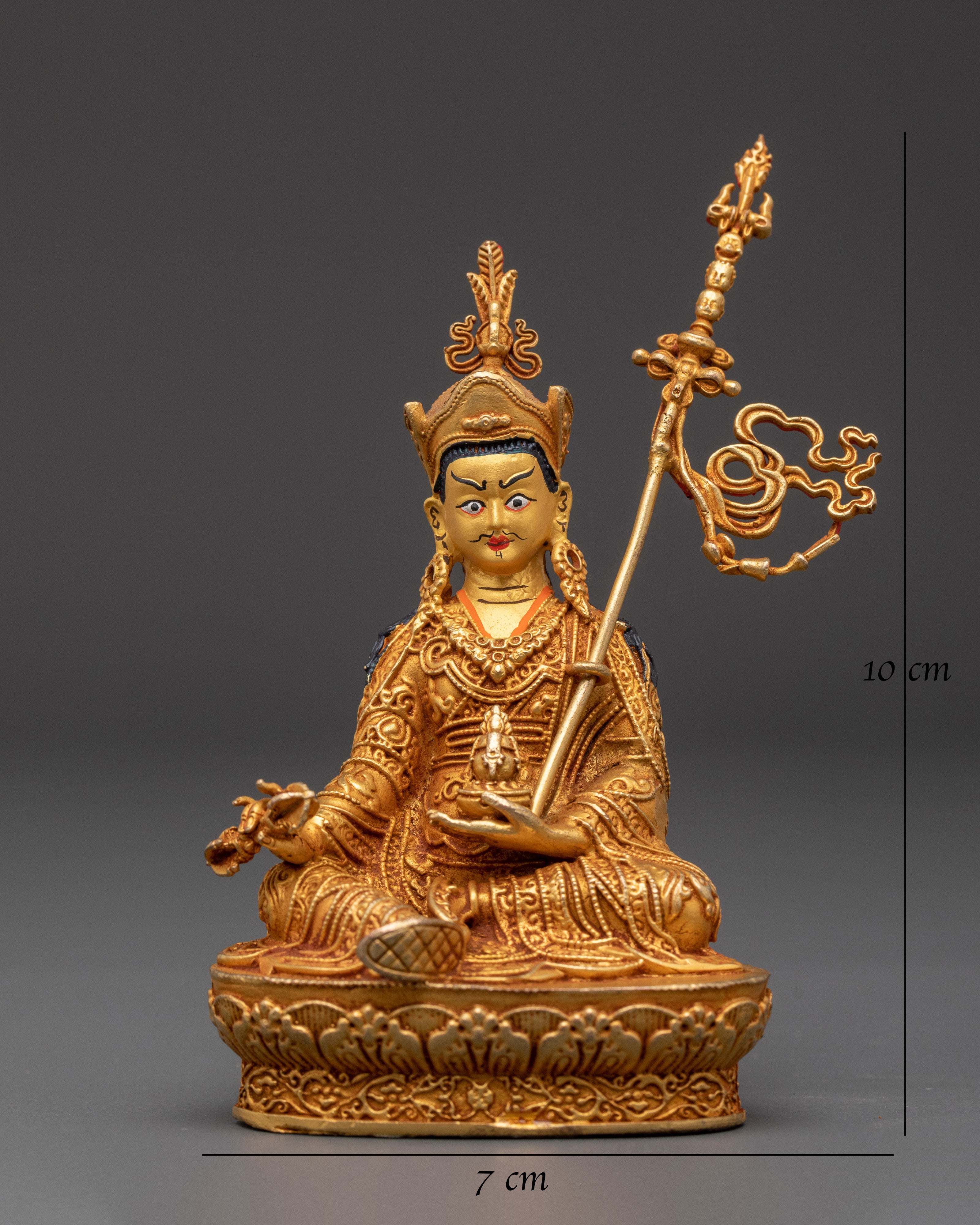 Spiritual Protection Deity Guru Rinpoche Statue | Divine Protection