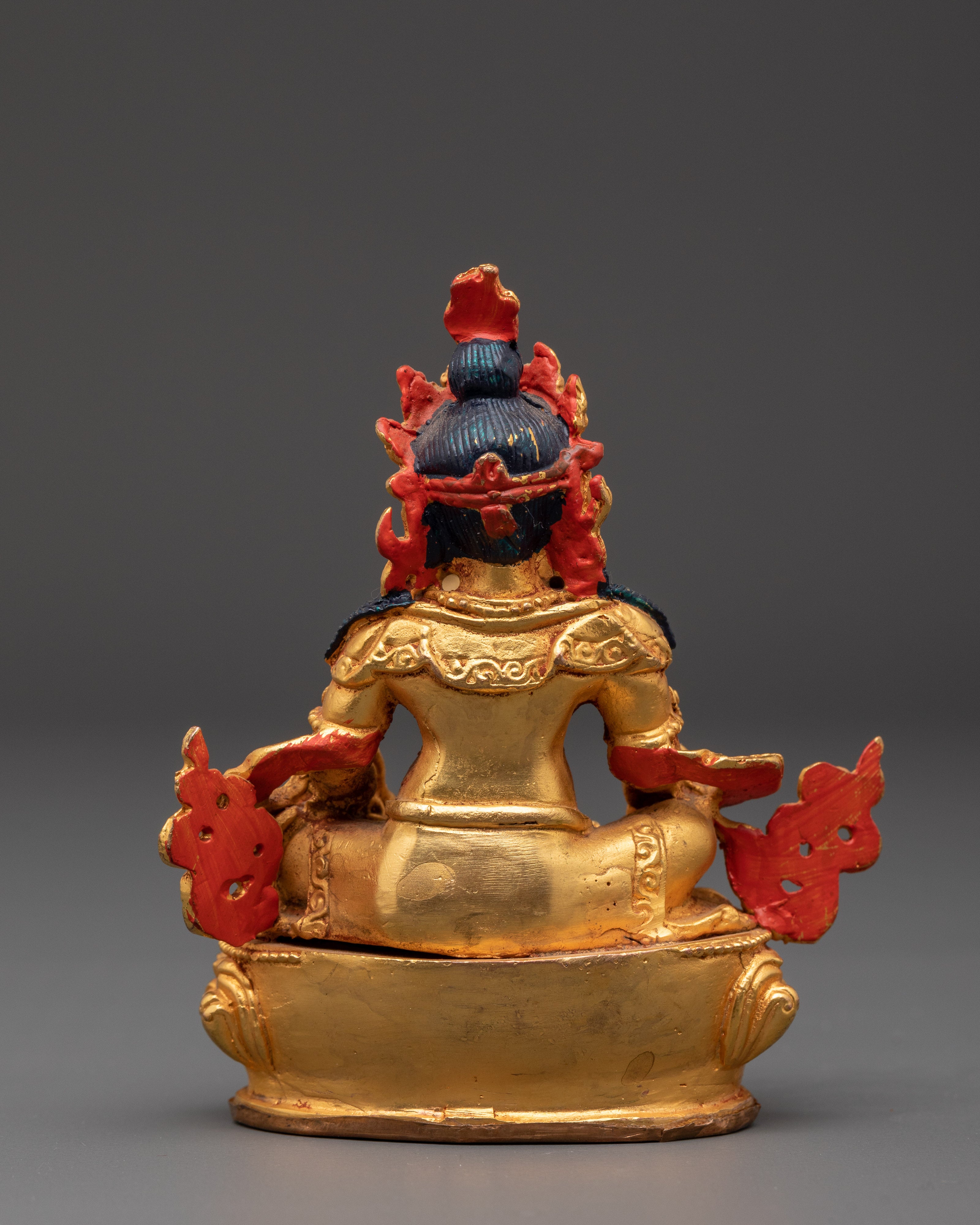 Wealth Deity Dzambala Sculpture | Tibetan Spiritual Protector