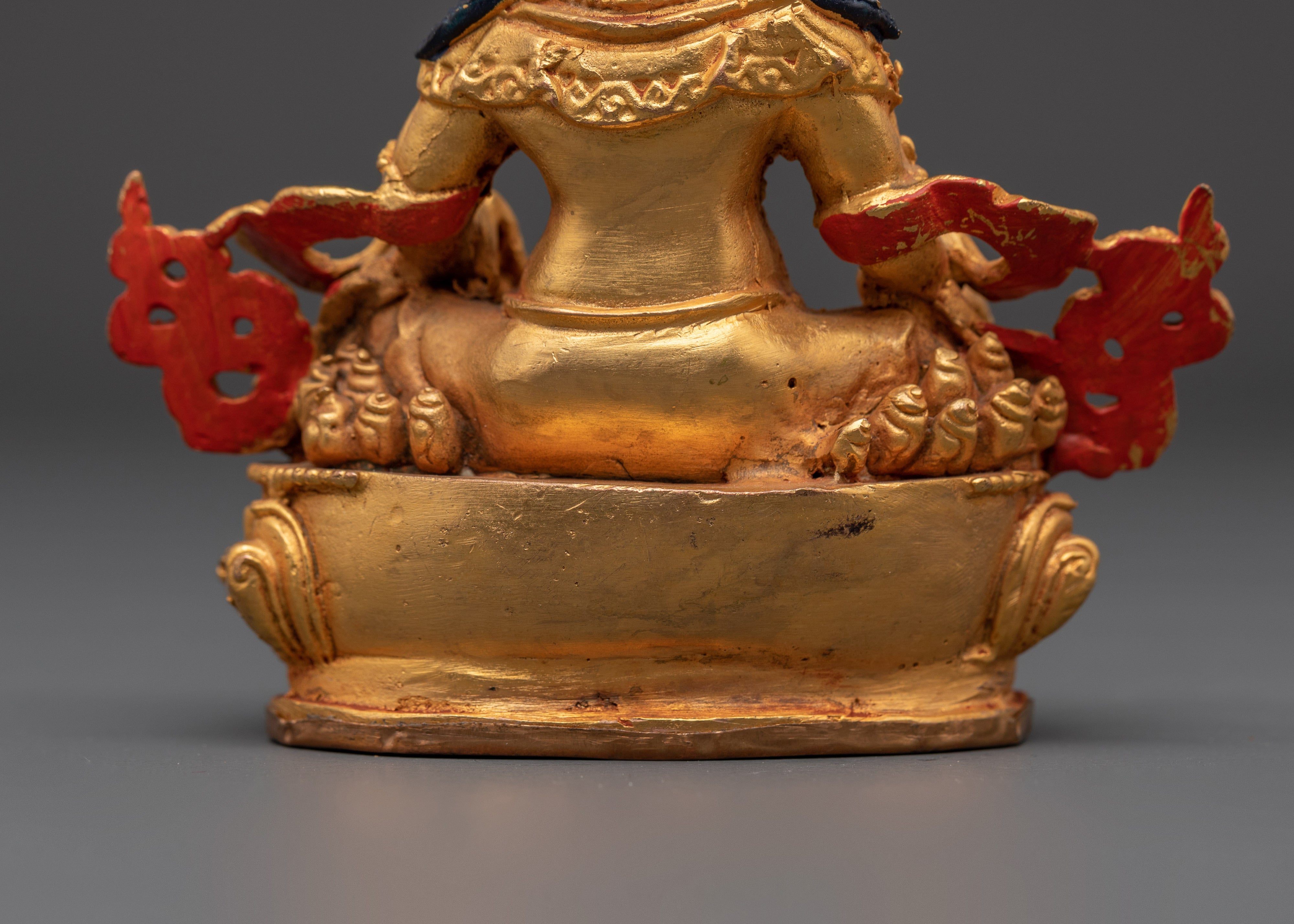 Dzambhala Wealth Deity Sculpture | Kubera Prosperity Buddha Statue