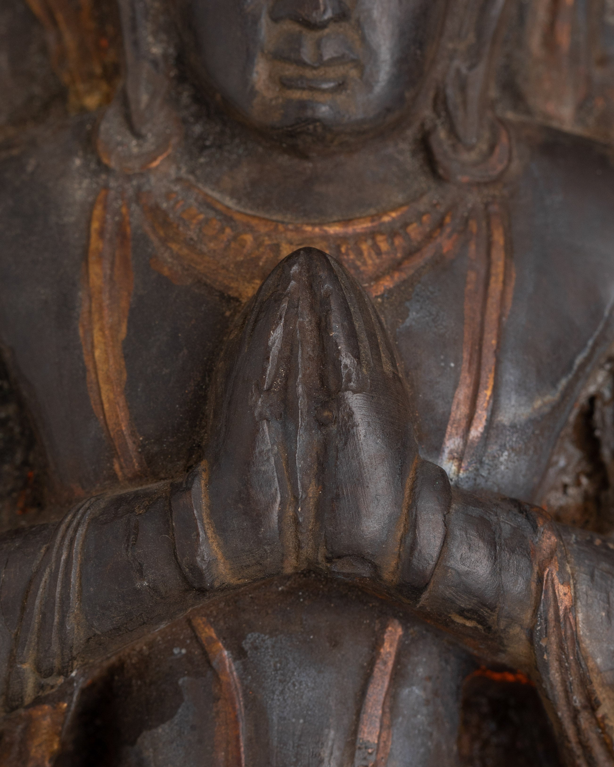 Handcrafted Chenrezig Stone Carving | Tibetan Buddha Relief Art