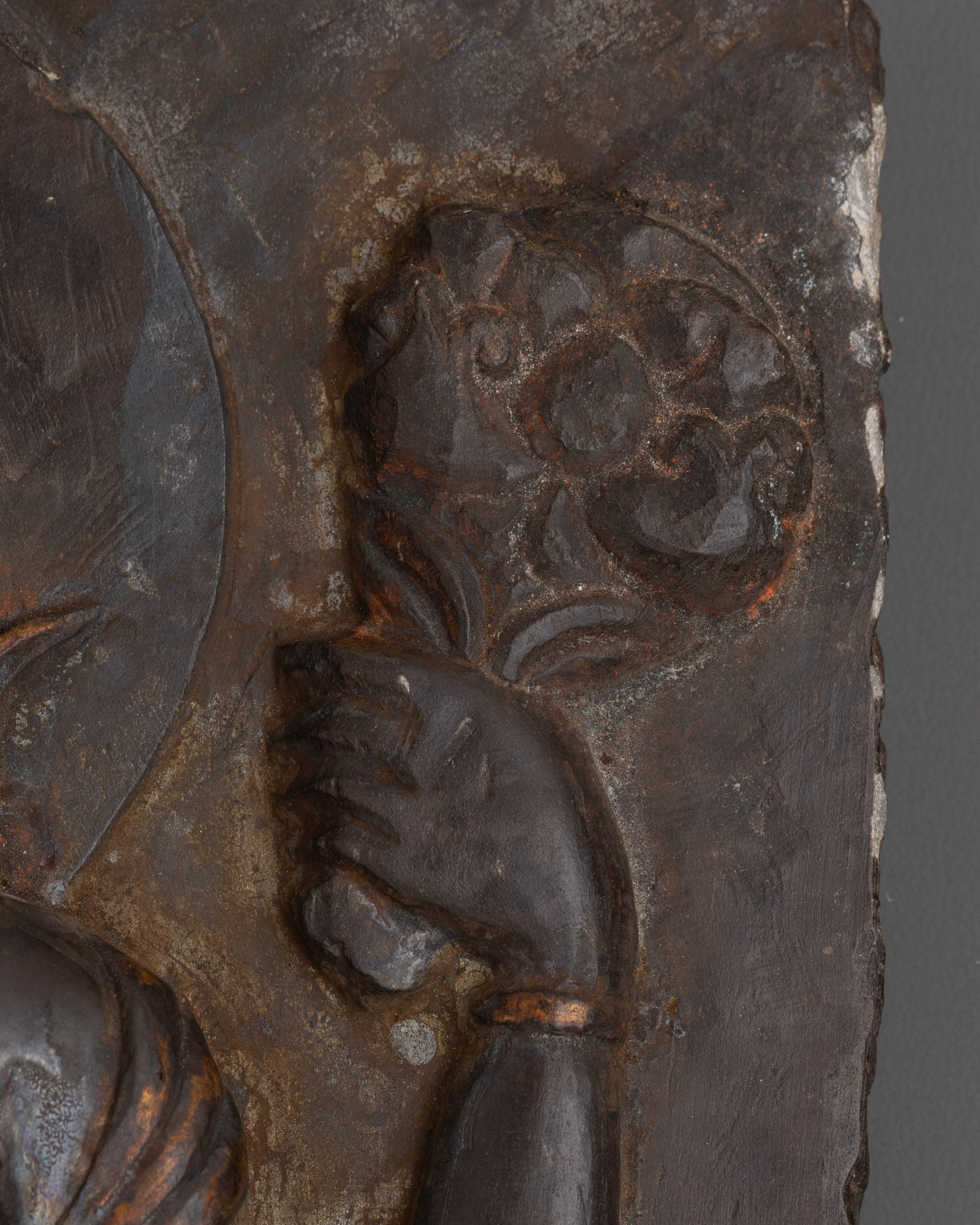 Handcrafted Chenrezig Stone Carving | Tibetan Buddha Relief Art