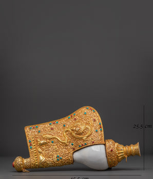 Traditional Conch Shell | Unique Decorative Shell Art