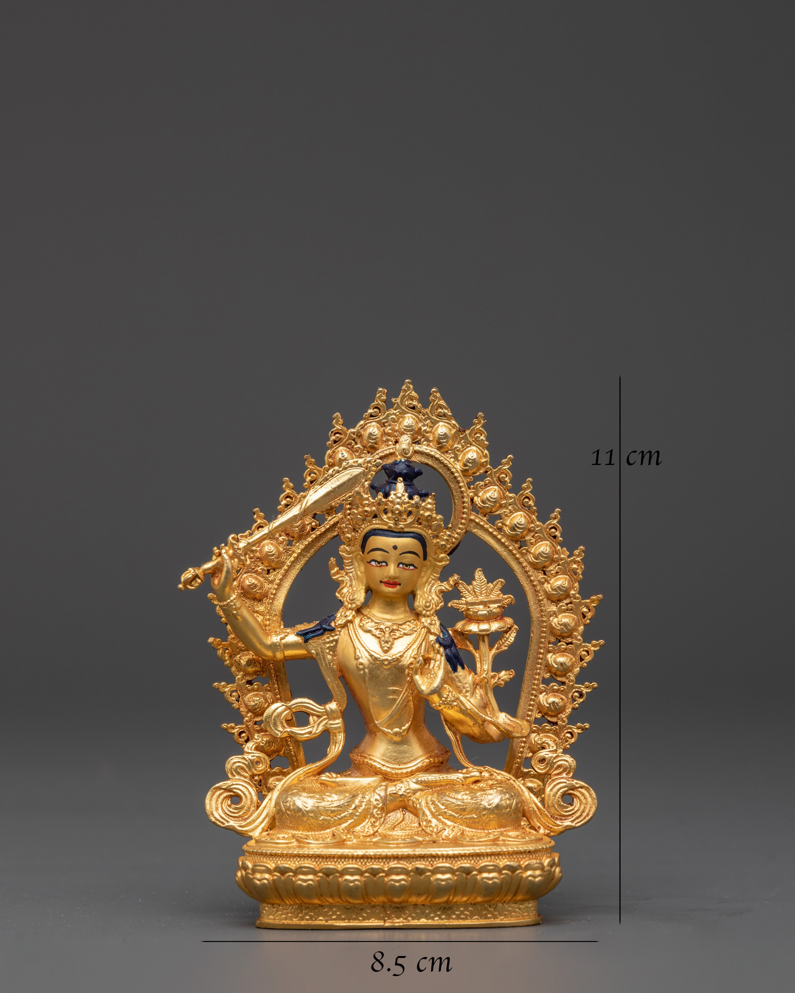 Traditional Manjushri Figurine | Symbol of Wisdom and Enlightenment