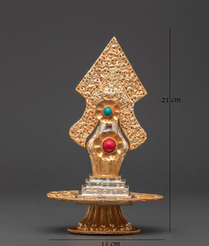 Buddhist Ritual Offering Torma | Handcrafted Spiritual Artifact