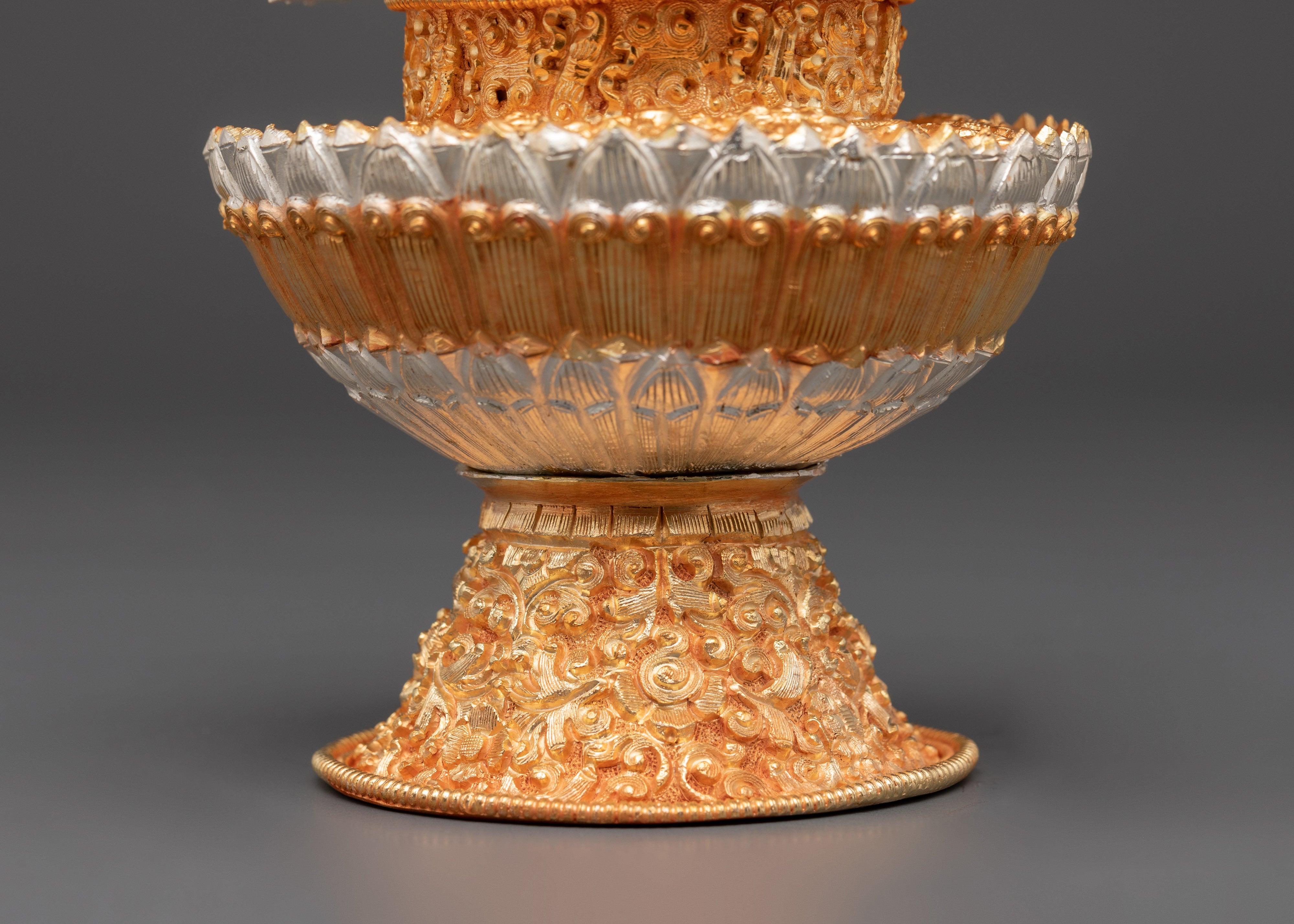 Gold Plated Rice Pot | Symbol of Abundance