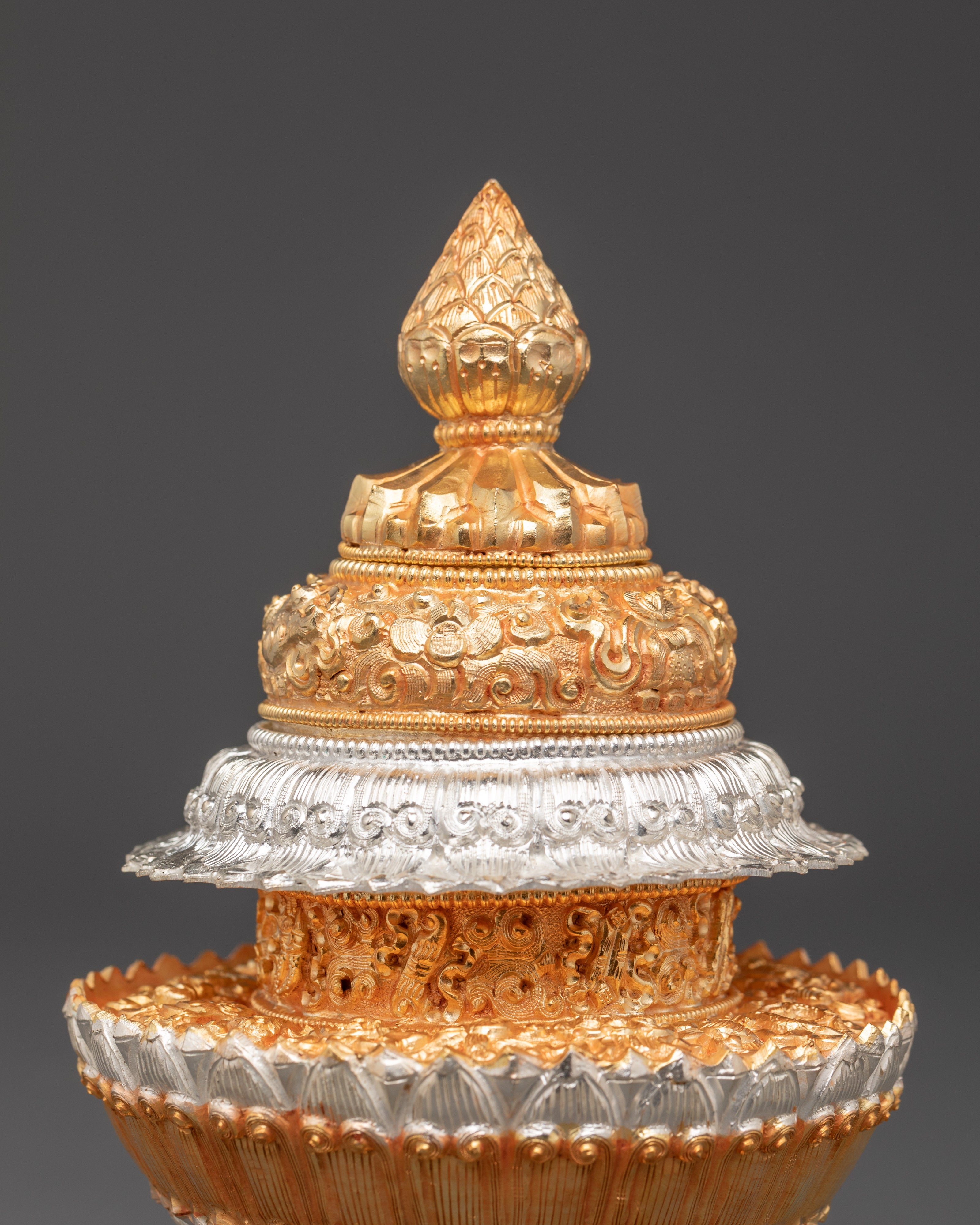 Gold Plated Rice Pot | Symbol of Abundance