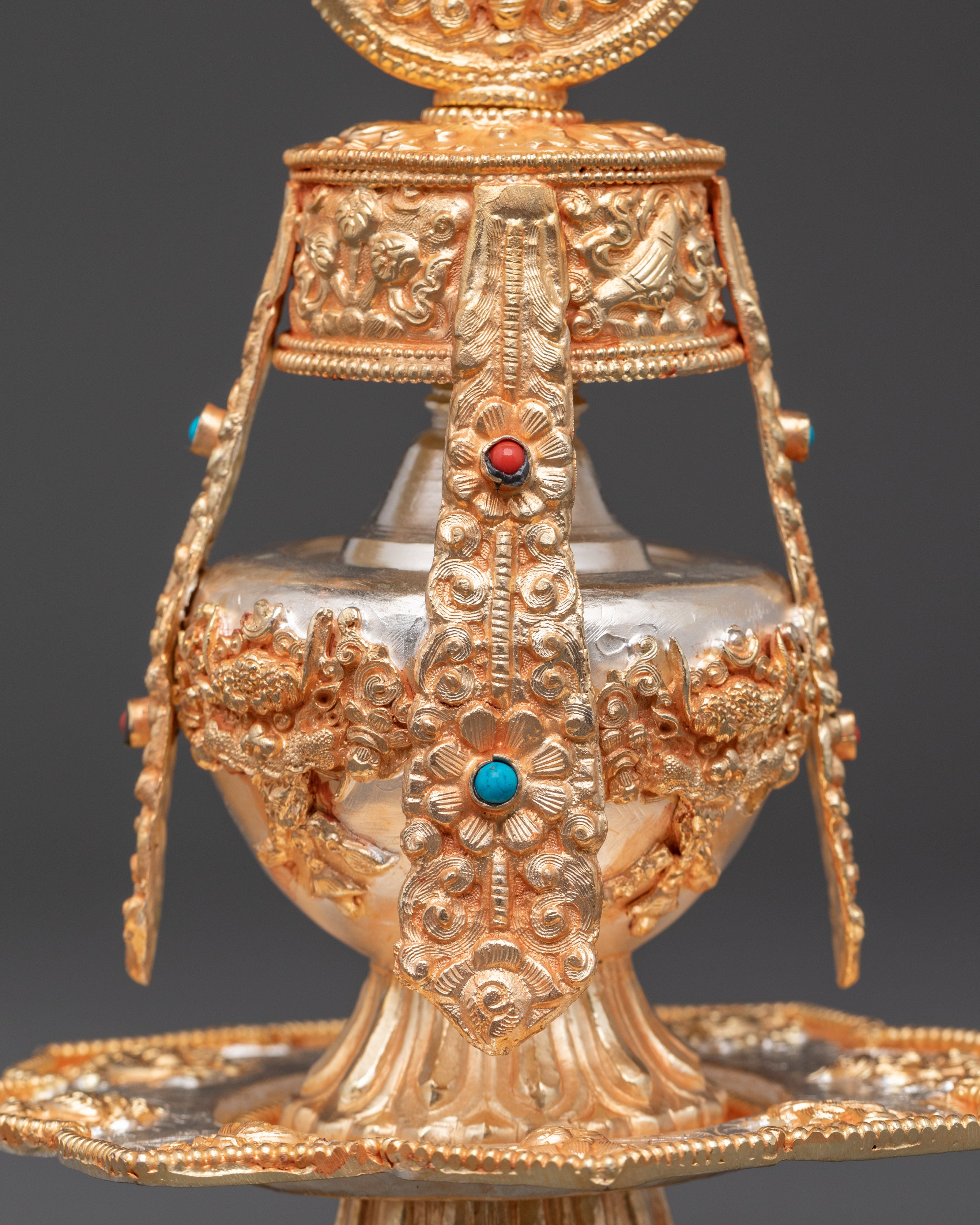 Tibetan Ritual Long Life Vase | A Symbol of Health and Longevity