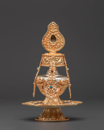 Tibetan Ritual Long Life Vase 
