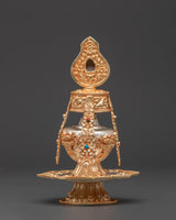 Tibetan Ritual Long Life Vase 