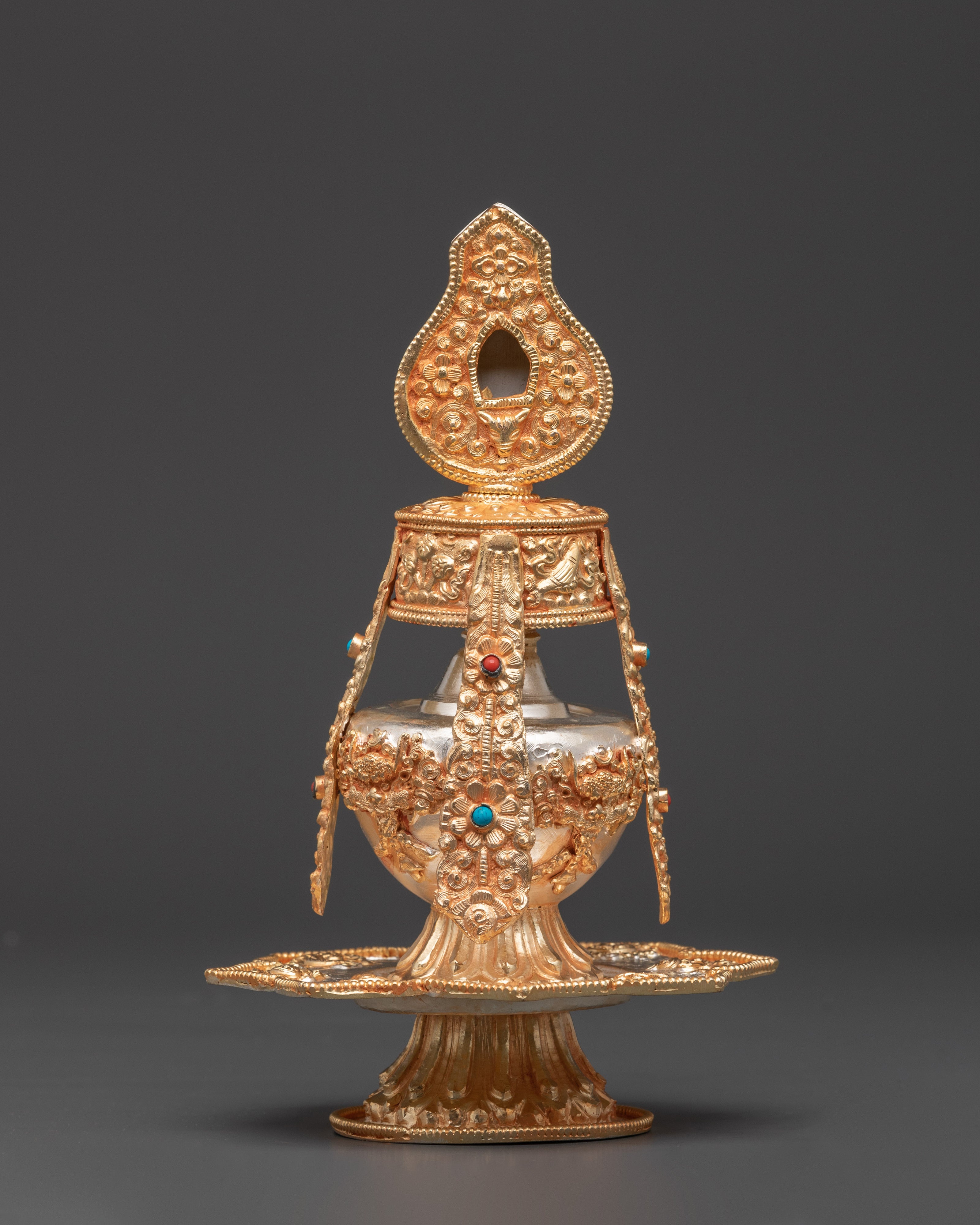 Tibetan Ritual Long Life Vase