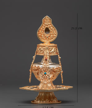 Tibetan Ritual Long Life Vase | A Symbol of Health and Longevity