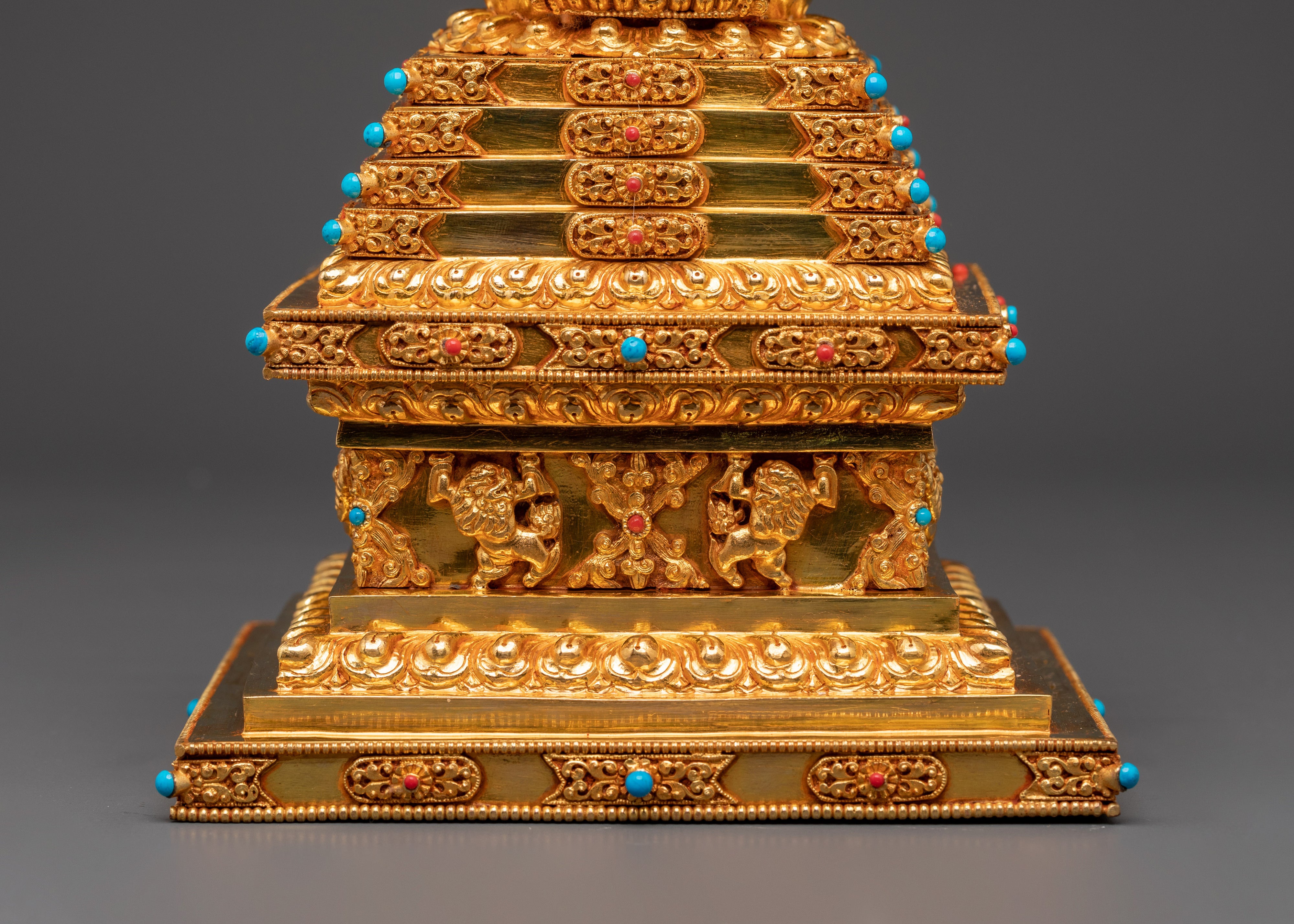 Sacred Tibetan Stupa for Spiritual Growth | Buddhist Symbol for Peace and Meditation