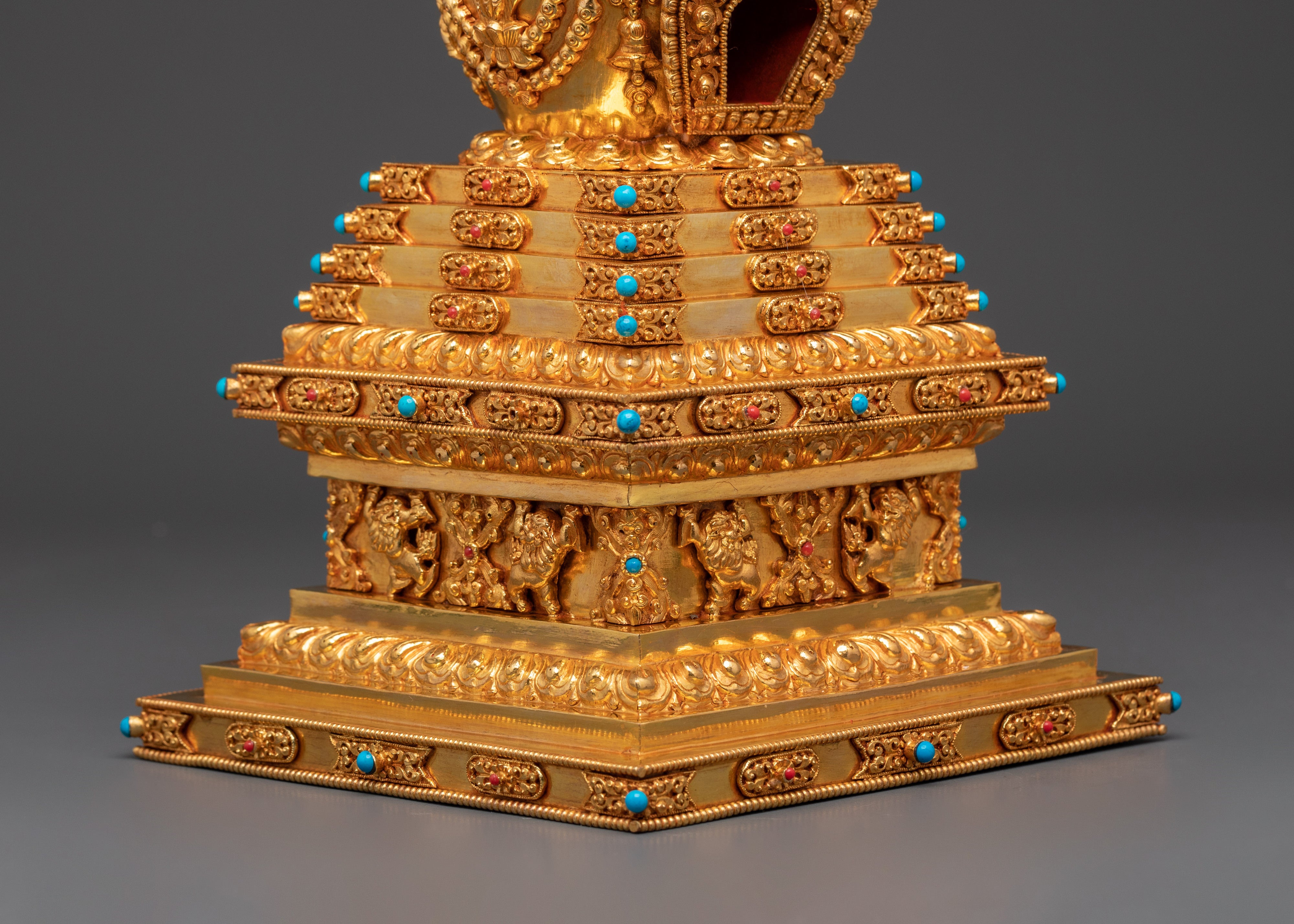 Sacred Tibetan Stupa for Spiritual Growth | Buddhist Symbol for Peace and Meditation