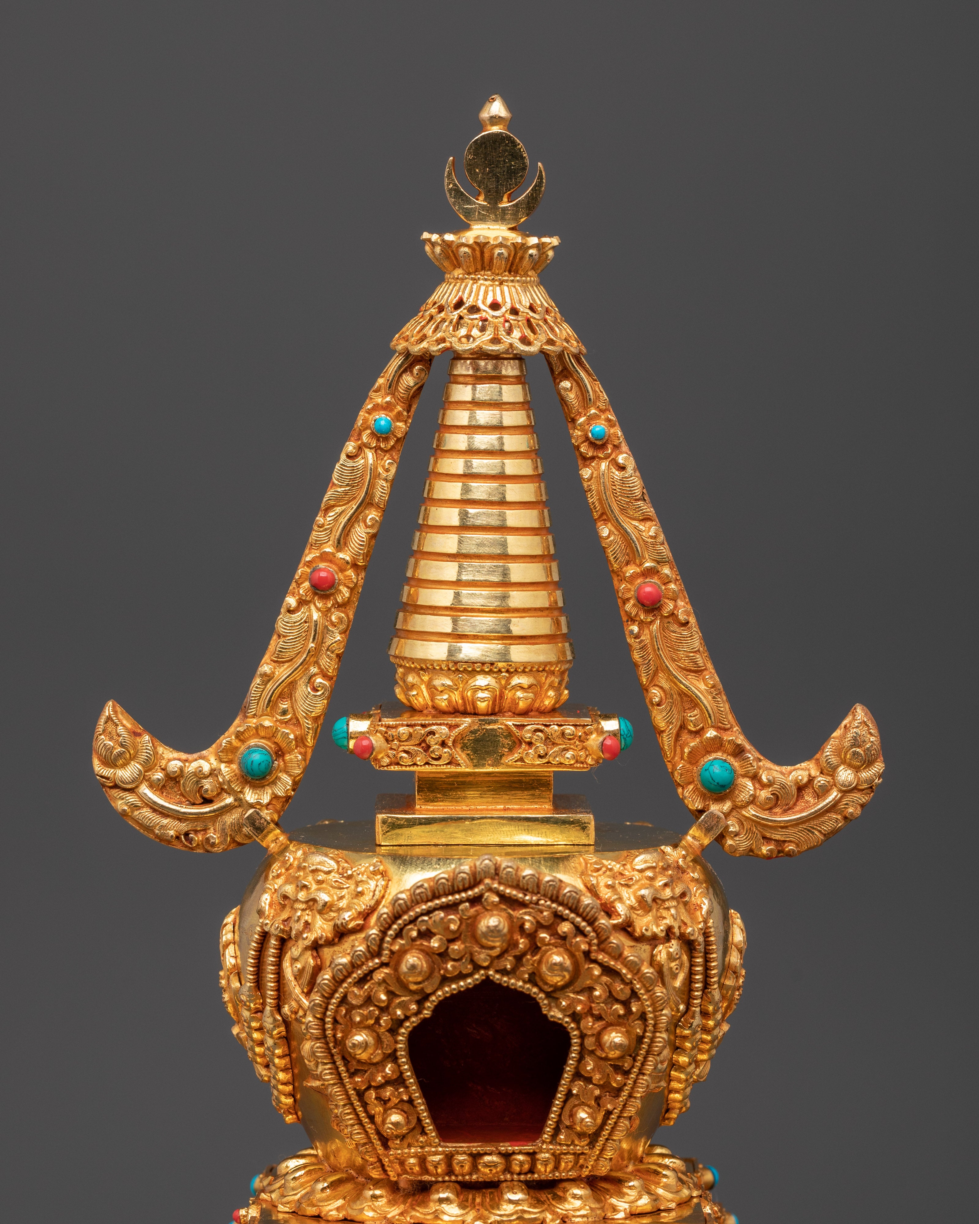 Sacred Tibetan Stupa for Spiritual Growth | Buddhist Symbol for Peace and Meditation
