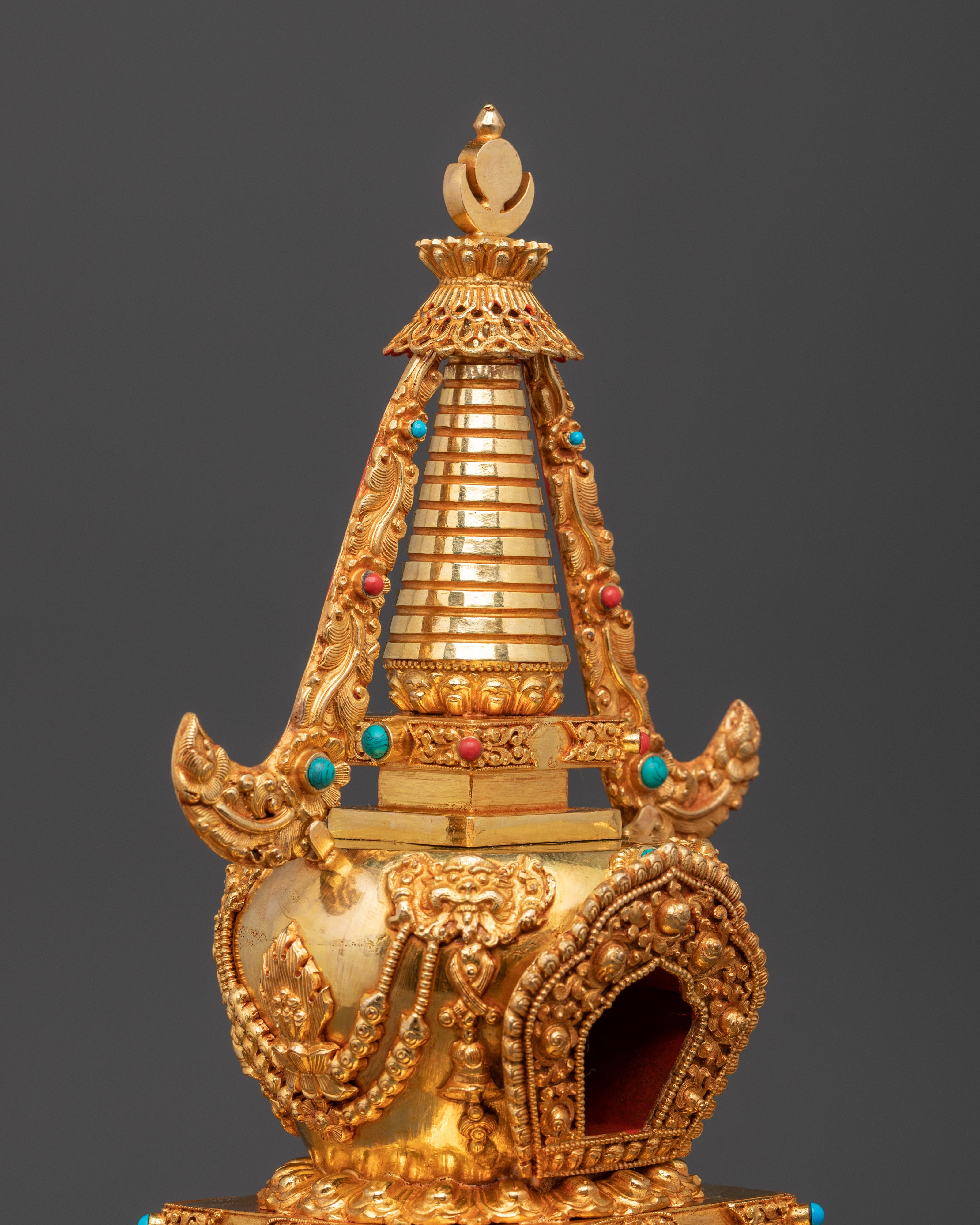 Sacred Tibetan Stupa for Spiritual Growth | Buddhist Symbol for Peace and Meditation