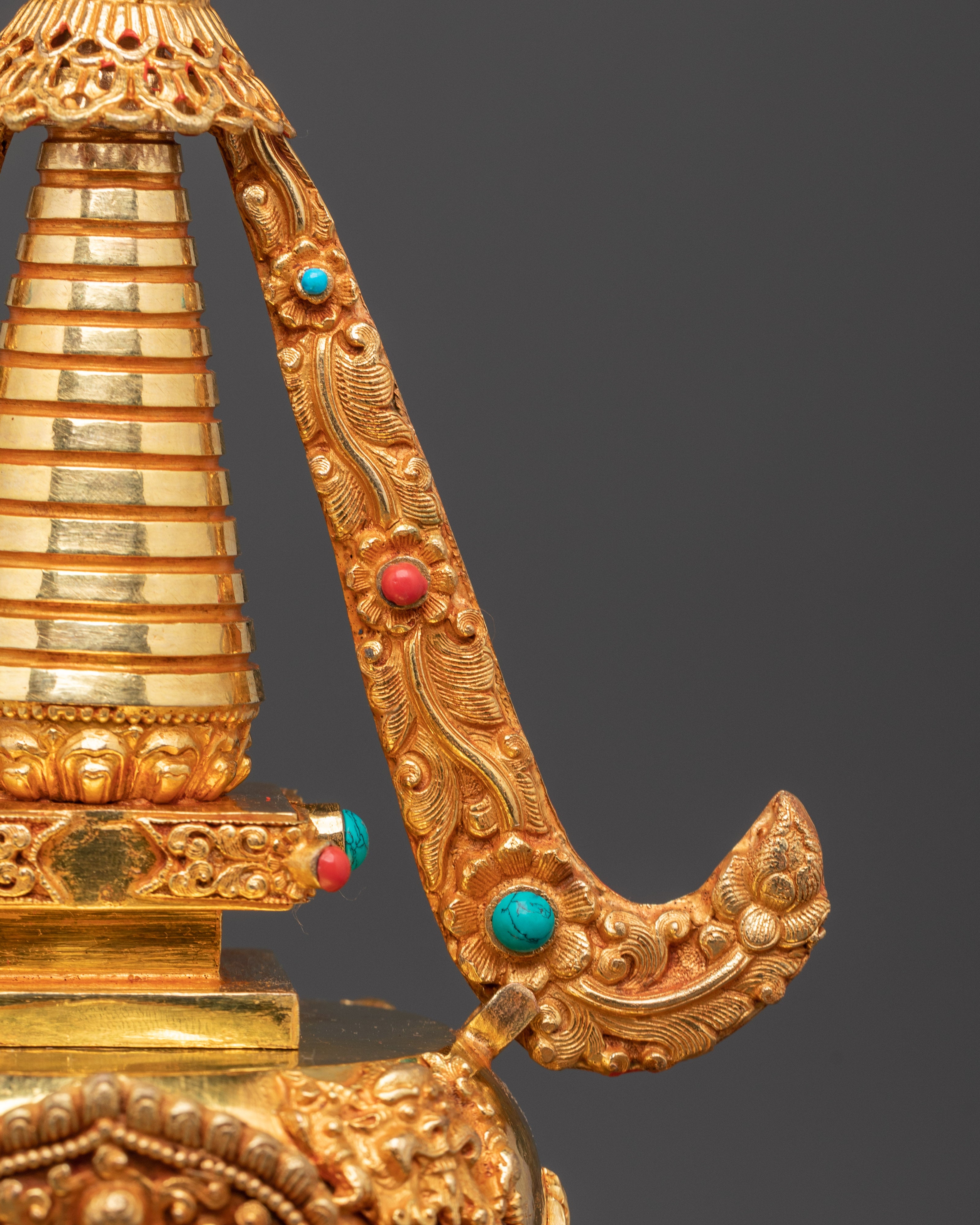 Sacred Tibetan Stupa for Spiritual Growth | Buddhist Symbol for Peace and Meditation