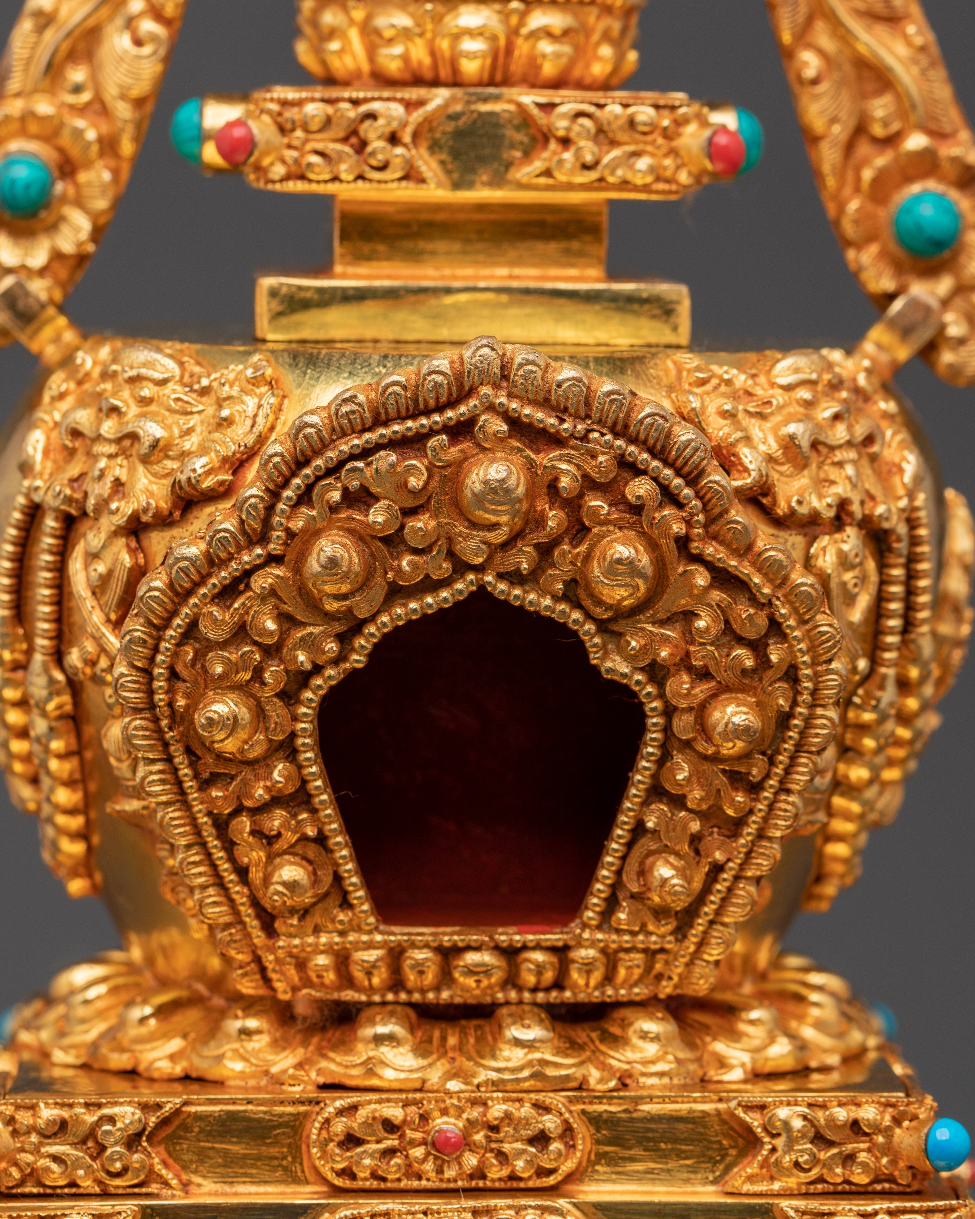 Sacred Tibetan Stupa for Spiritual Growth | Buddhist Symbol for Peace and Meditation
