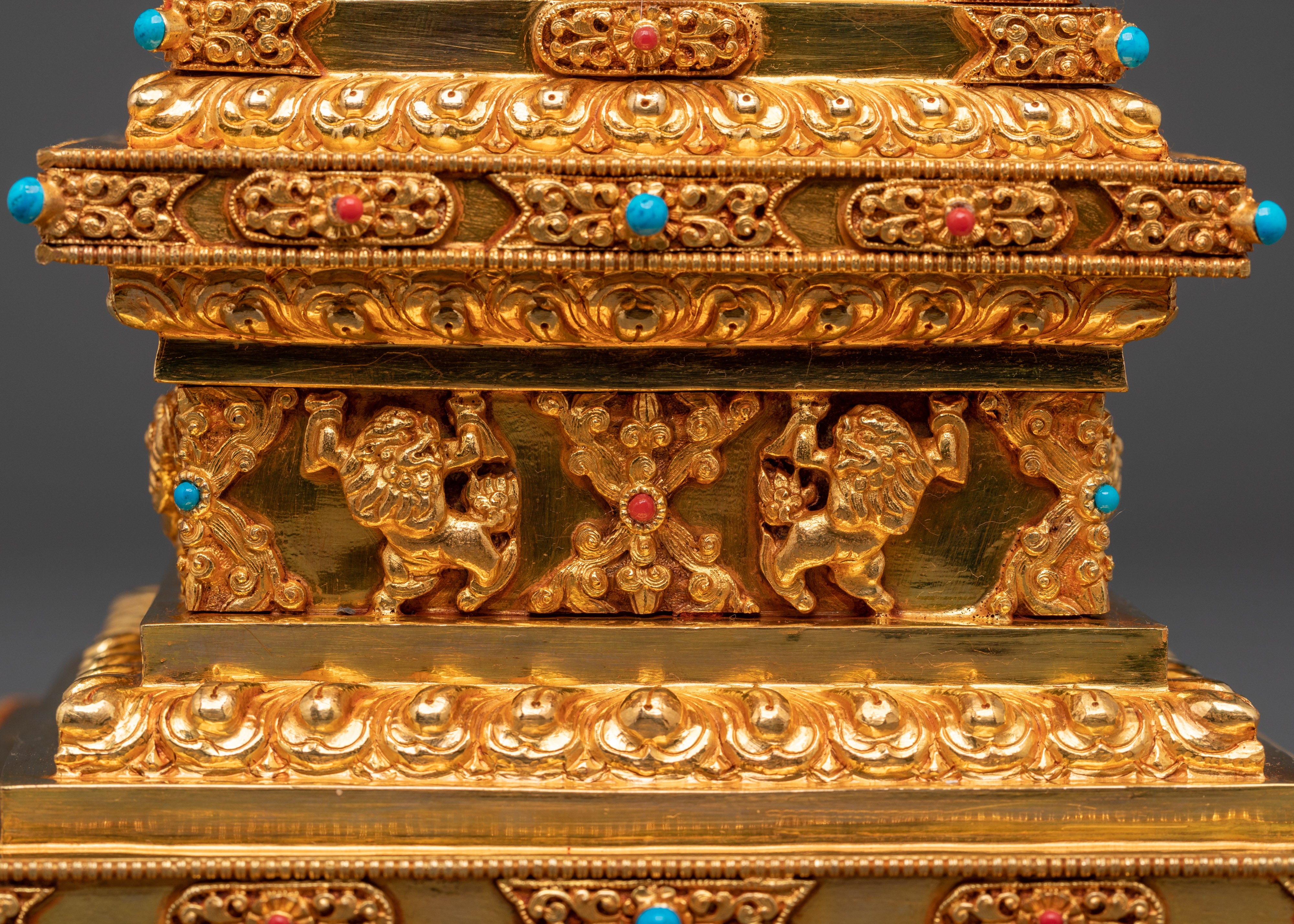 Sacred Tibetan Stupa for Spiritual Growth | Buddhist Symbol for Peace and Meditation