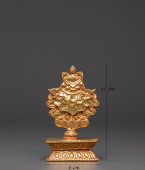 Sacred Tibetan Auspicious Symbols | Copper and Gold Plated Spiritual Decor