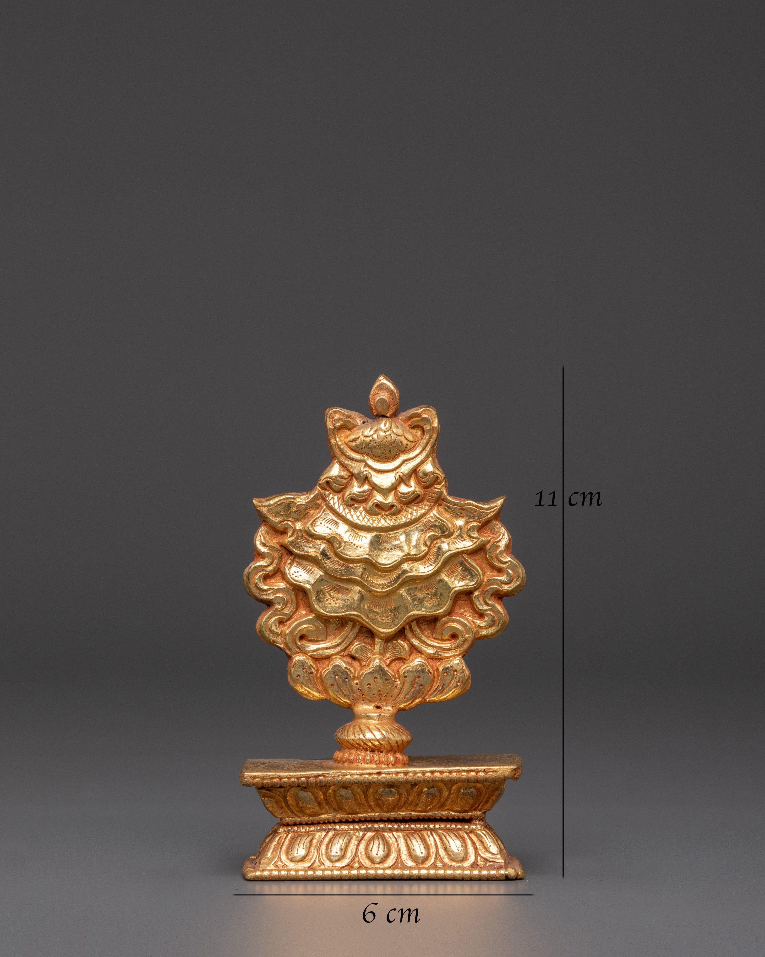 Sacred Tibetan Auspicious Symbols | Copper and Gold Plated Spiritual Decor