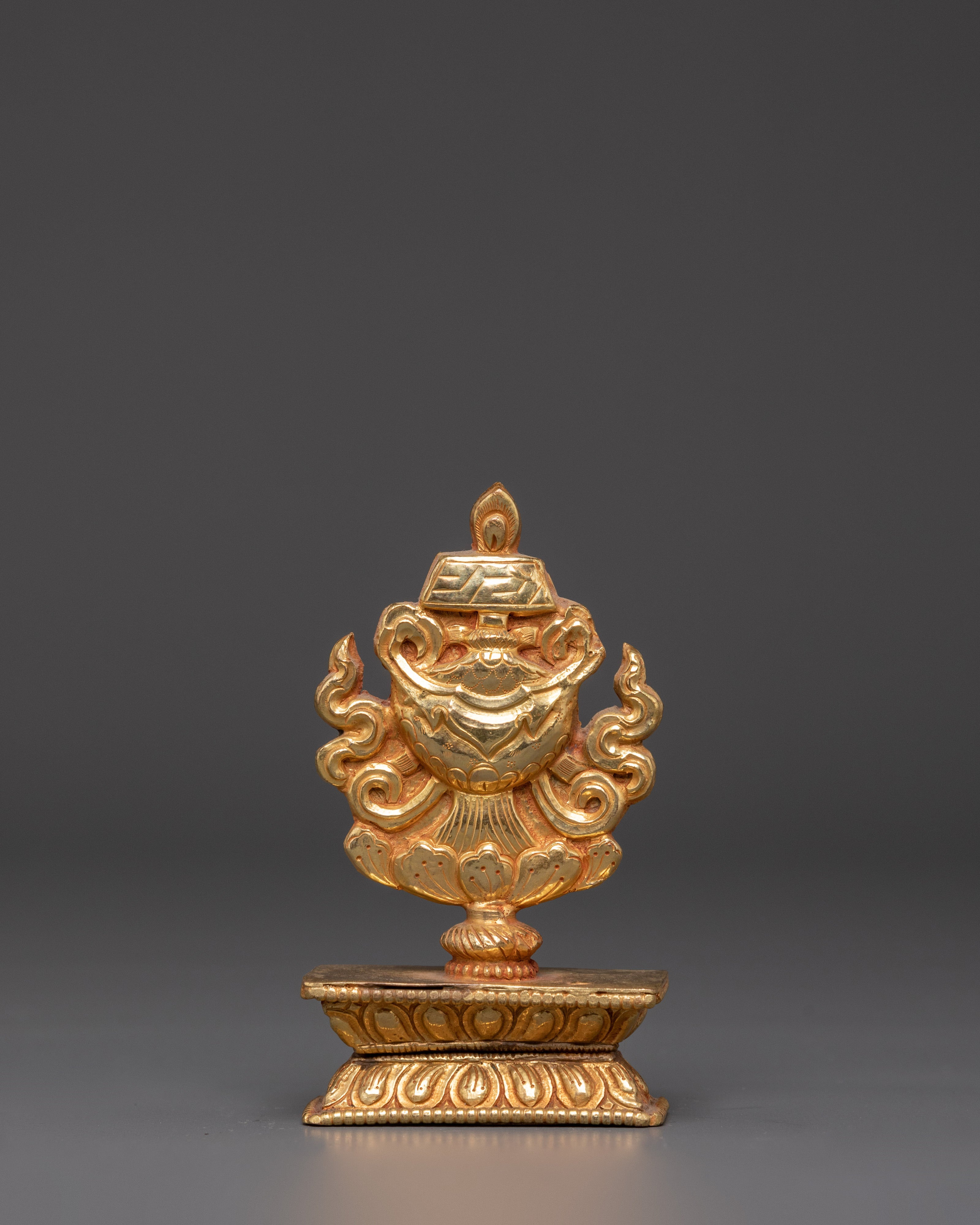 Sacred Tibetan Auspicious Symbols | Copper and Gold Plated Spiritual Decor