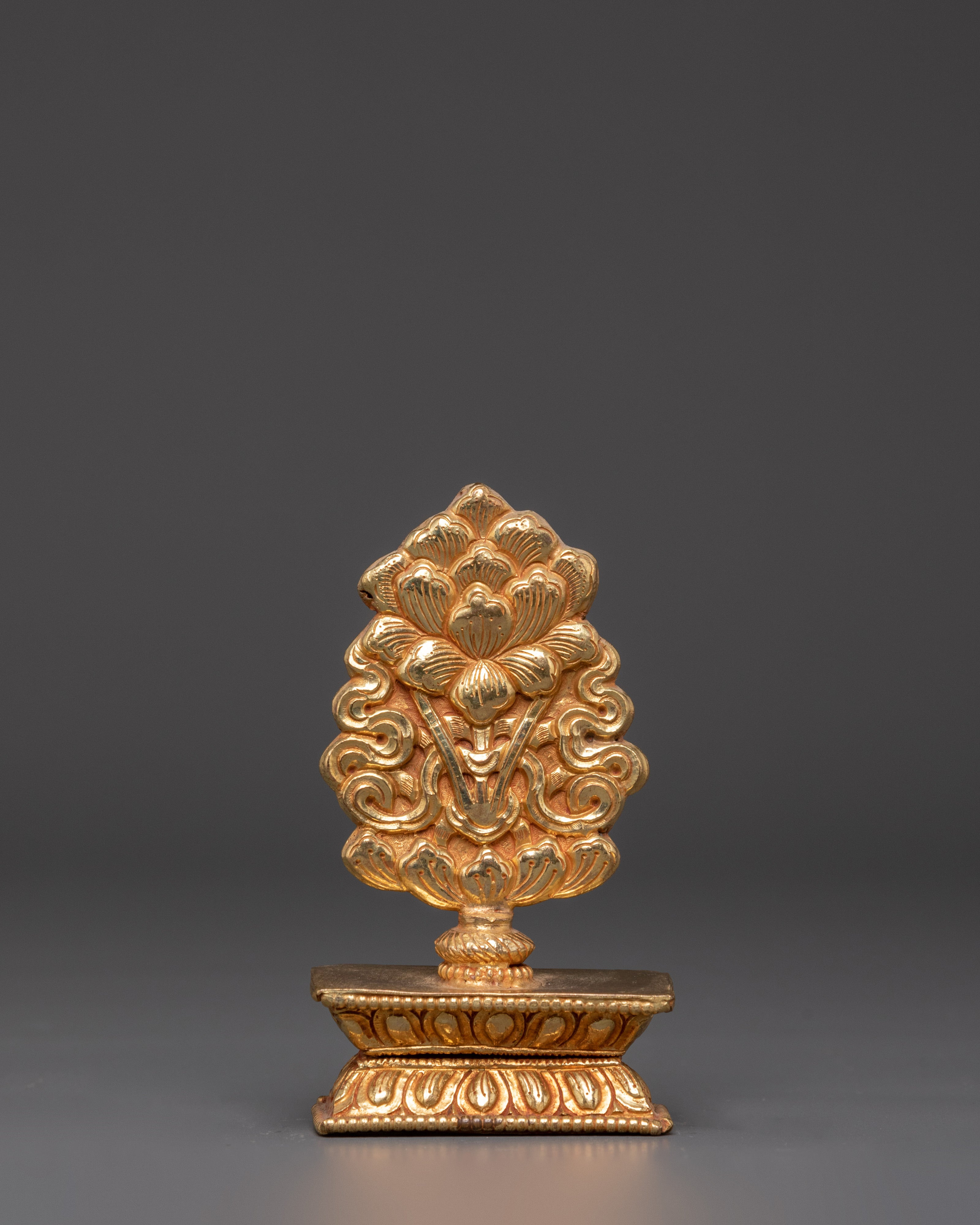 Sacred Tibetan Auspicious Symbols | Copper and Gold Plated Spiritual Decor