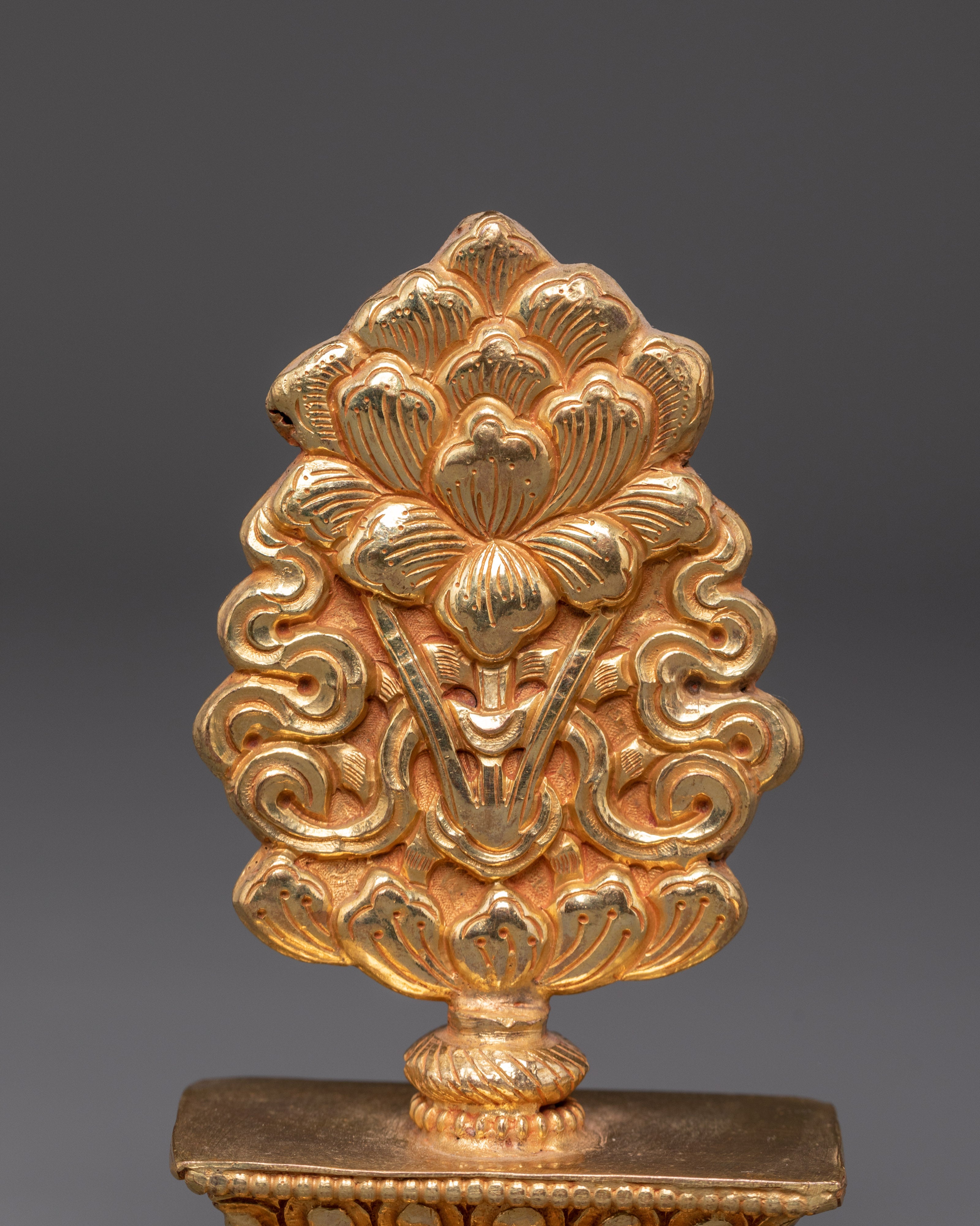Sacred Tibetan Auspicious Symbols | Copper and Gold Plated Spiritual Decor