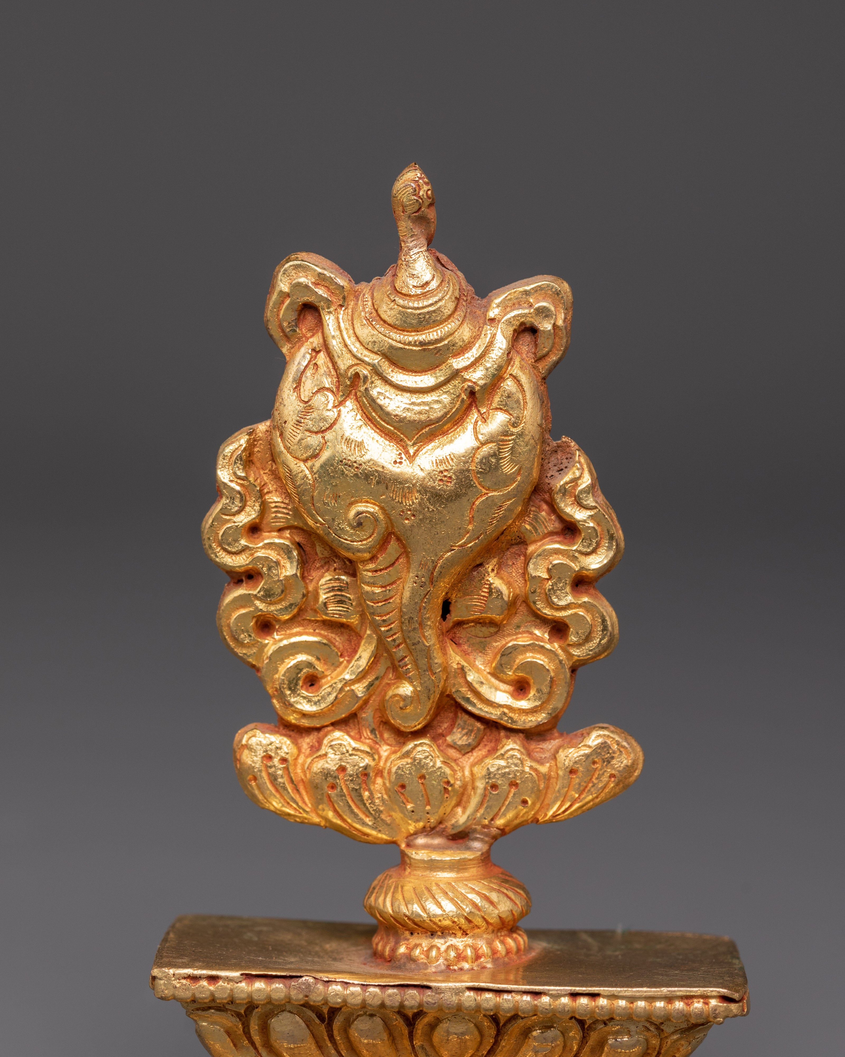 Sacred Tibetan Auspicious Symbols | Copper and Gold Plated Spiritual Decor