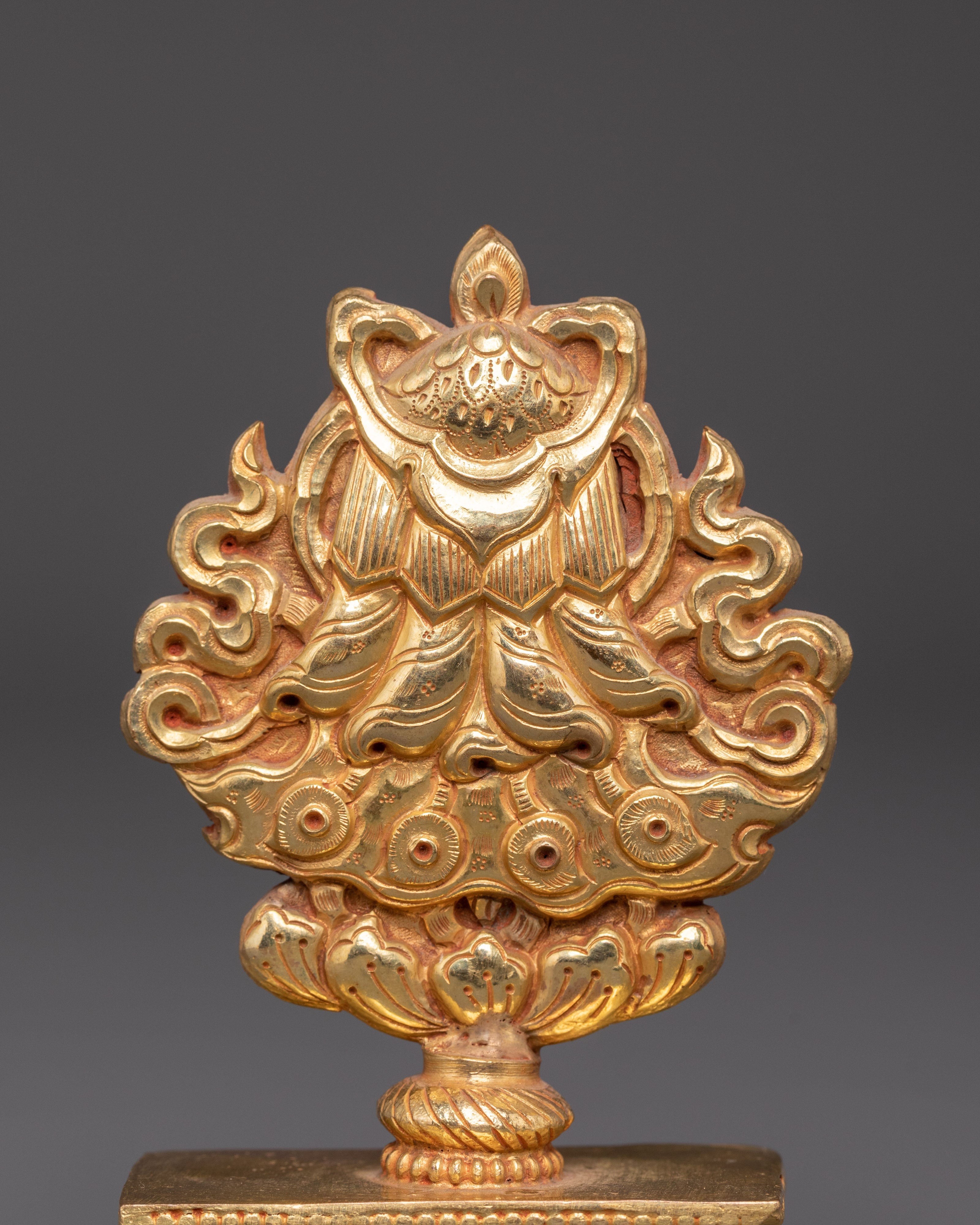 Sacred Tibetan Auspicious Symbols | Copper and Gold Plated Spiritual Decor