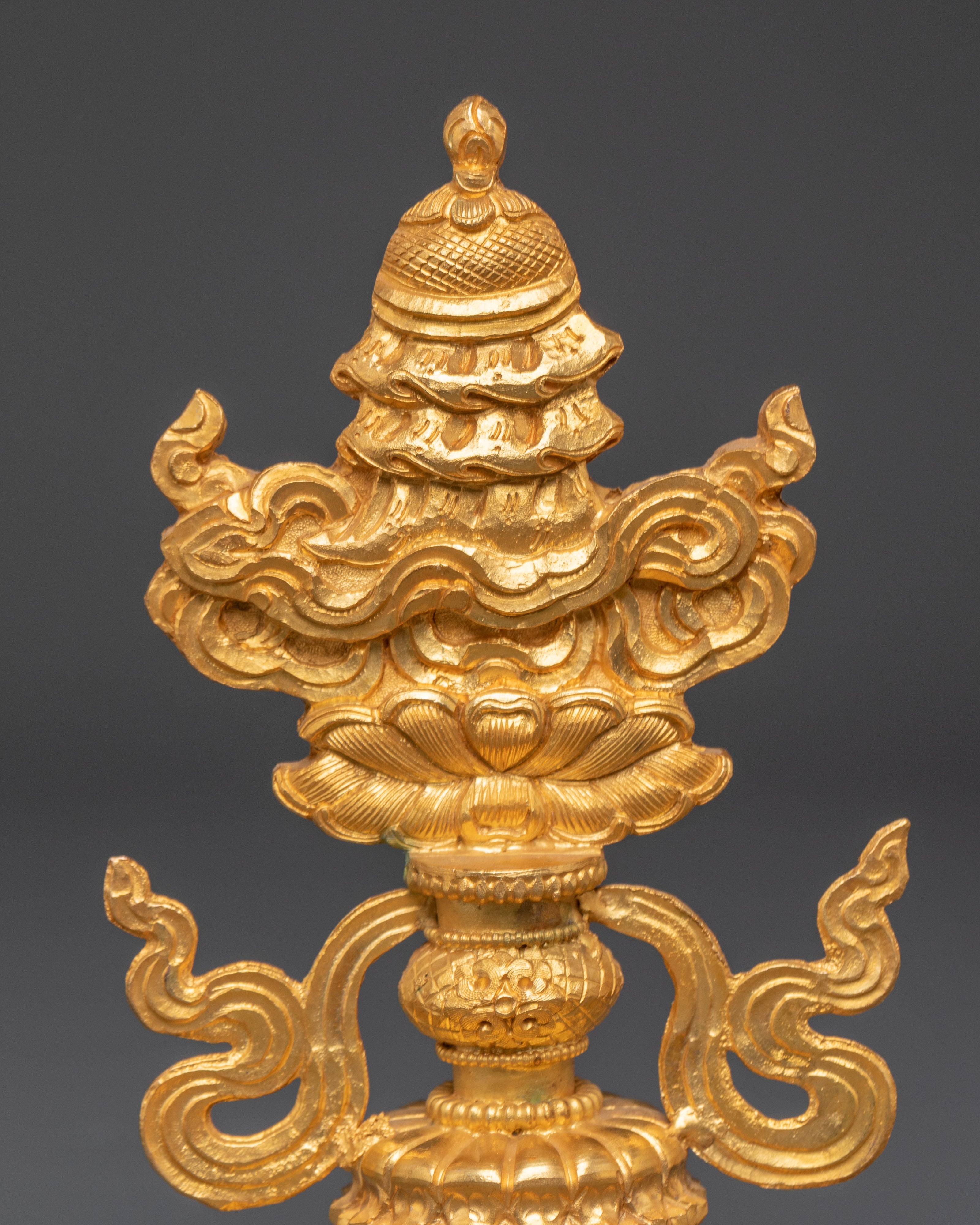 Sacred Ashtamangala Spiritual Symbols | Copper and Gold Plated Auspicious Charms
