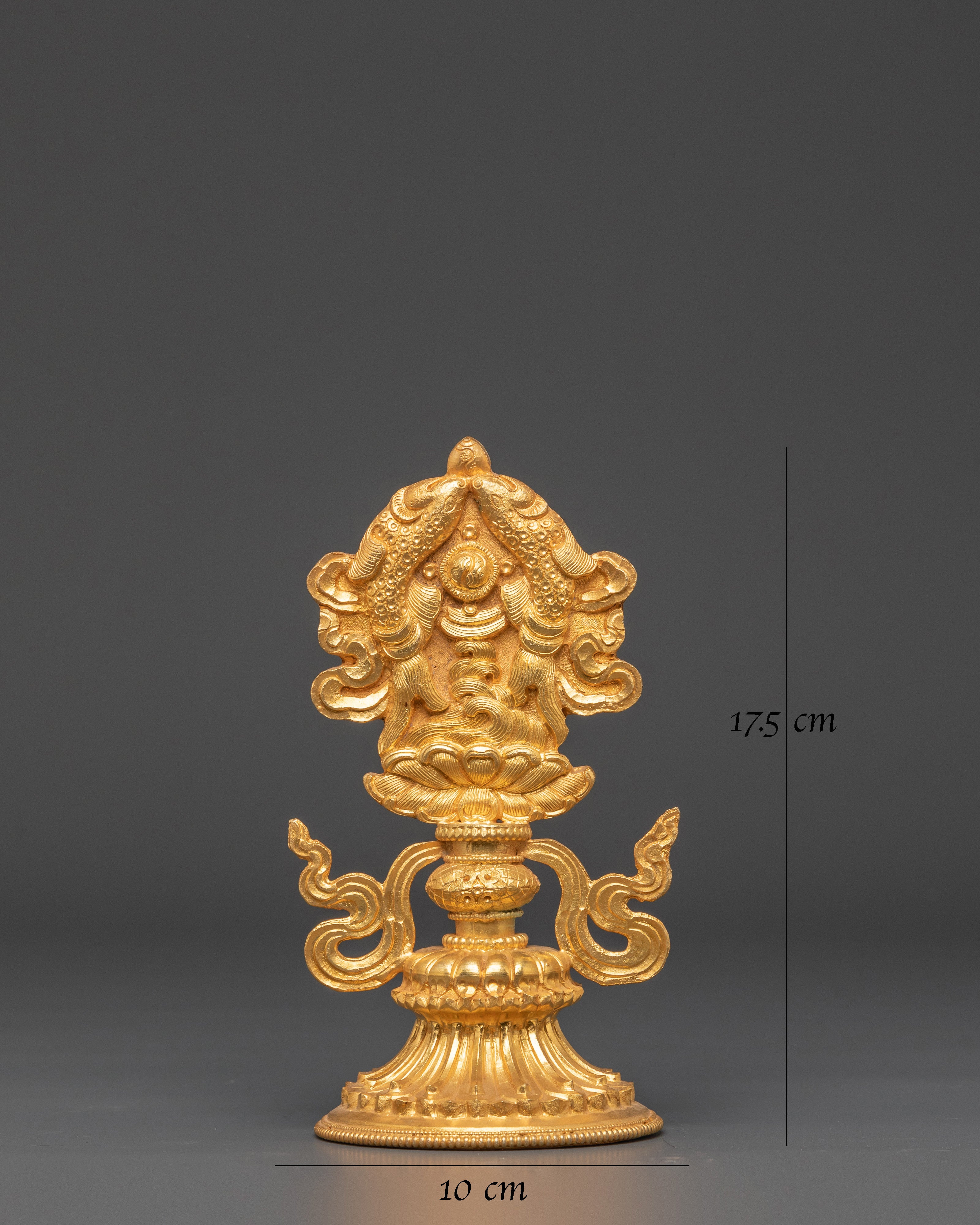Sacred Ashtamangala Spiritual Symbols | Copper and Gold Plated Auspicious Charms